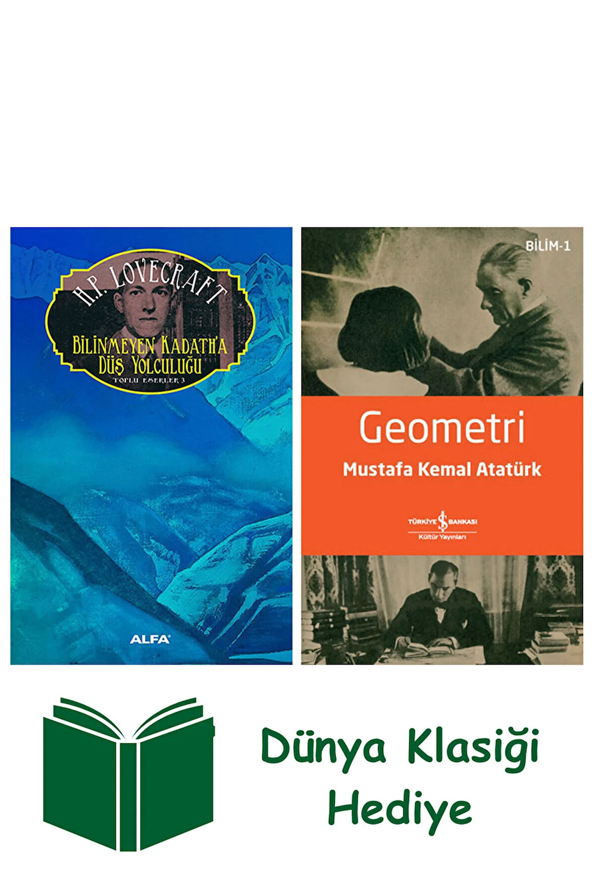 Bilinmeyen Kadath'a Düş Yolculuğu + Geometri + Dünya Klasiği Hediye