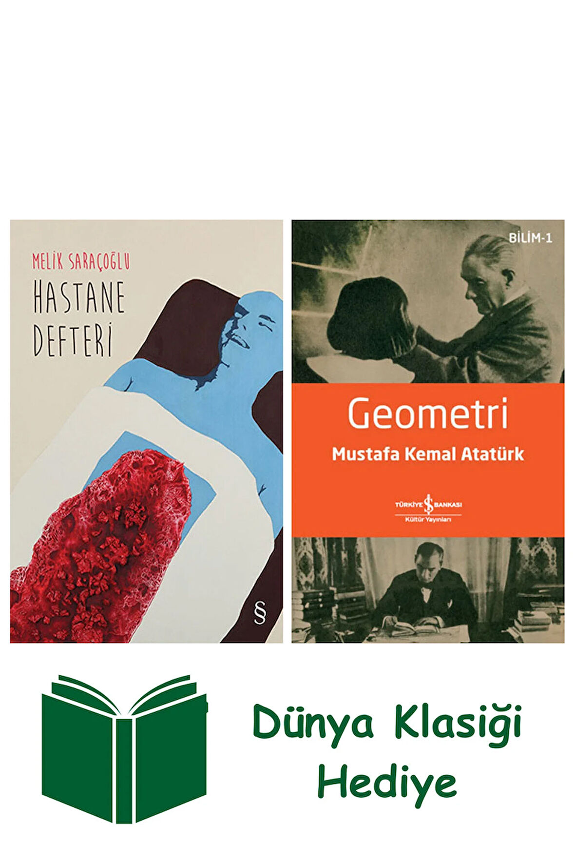 Hastane Defteri + Geometri + Dünya Klasiği Hediye