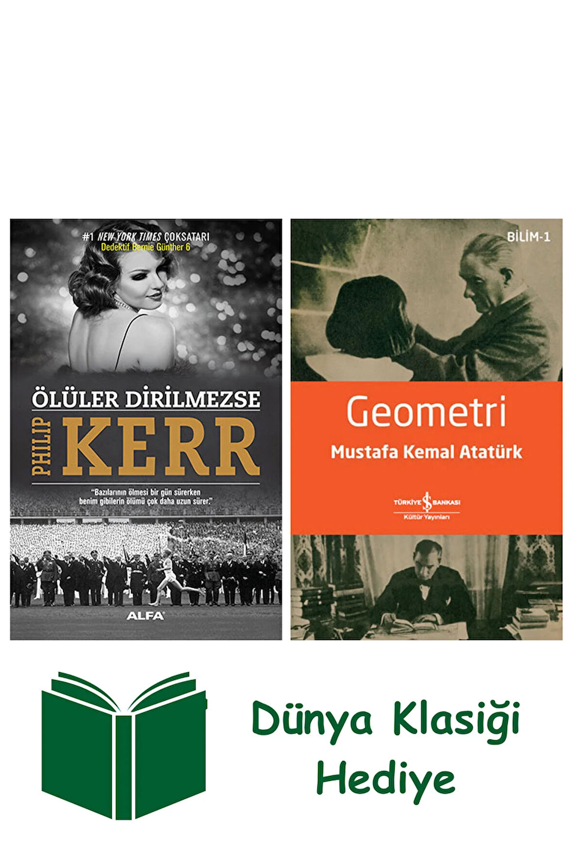 Ölüler Dirilmezse + Geometri + Dünya Klasiği Hediye