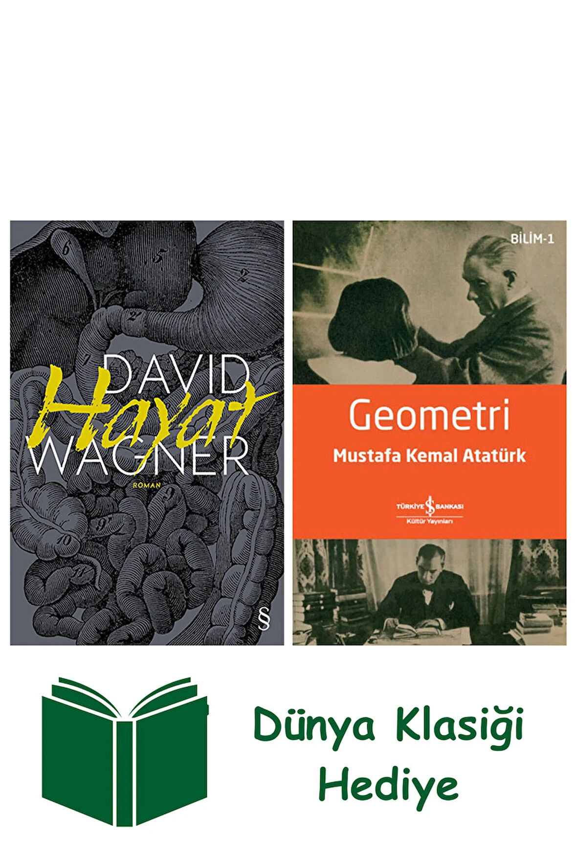 Hayat + Geometri + Dünya Klasiği Hediye