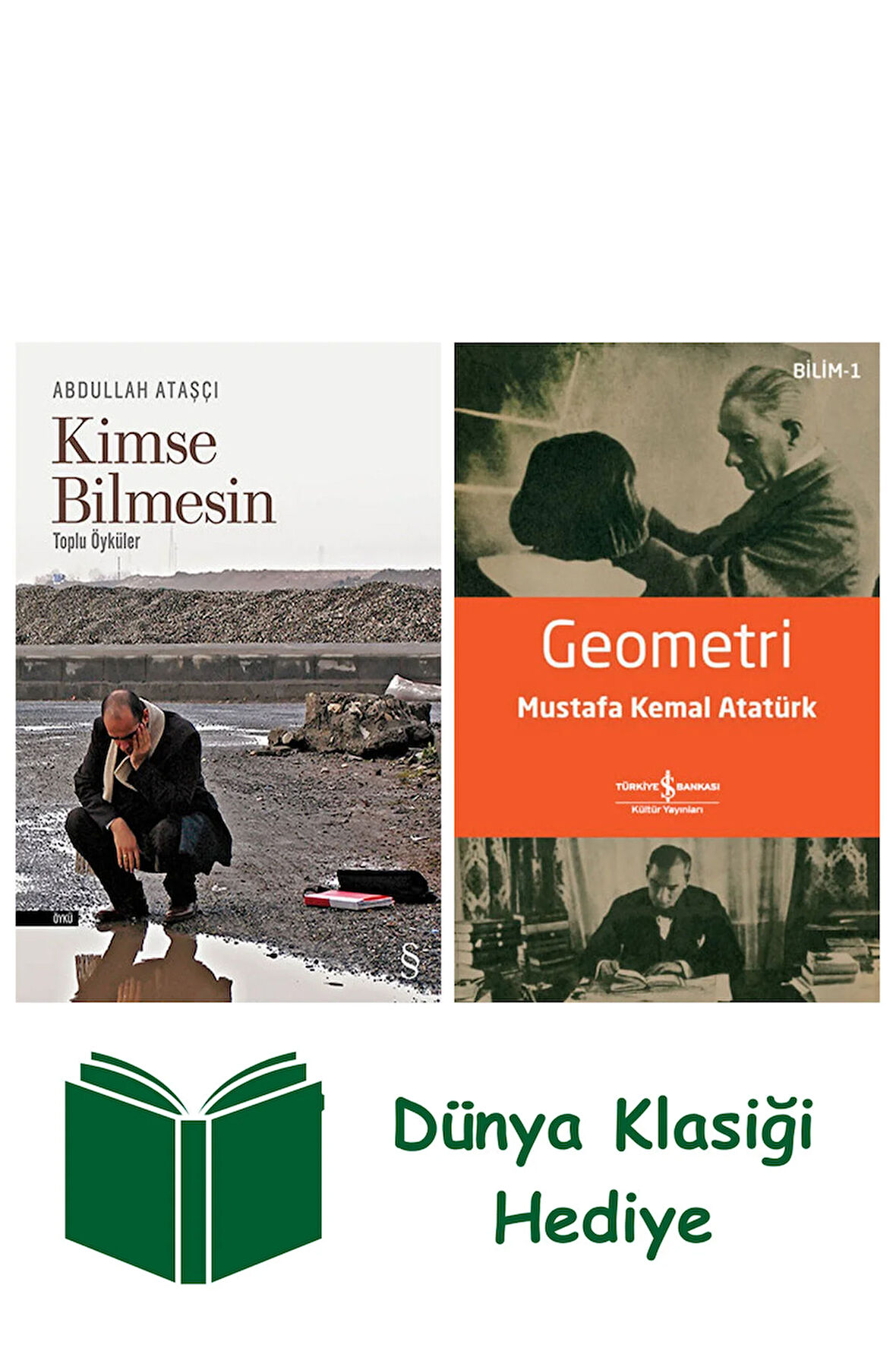 Kimse Bilmesin + Geometri + Dünya Klasiği Hediye