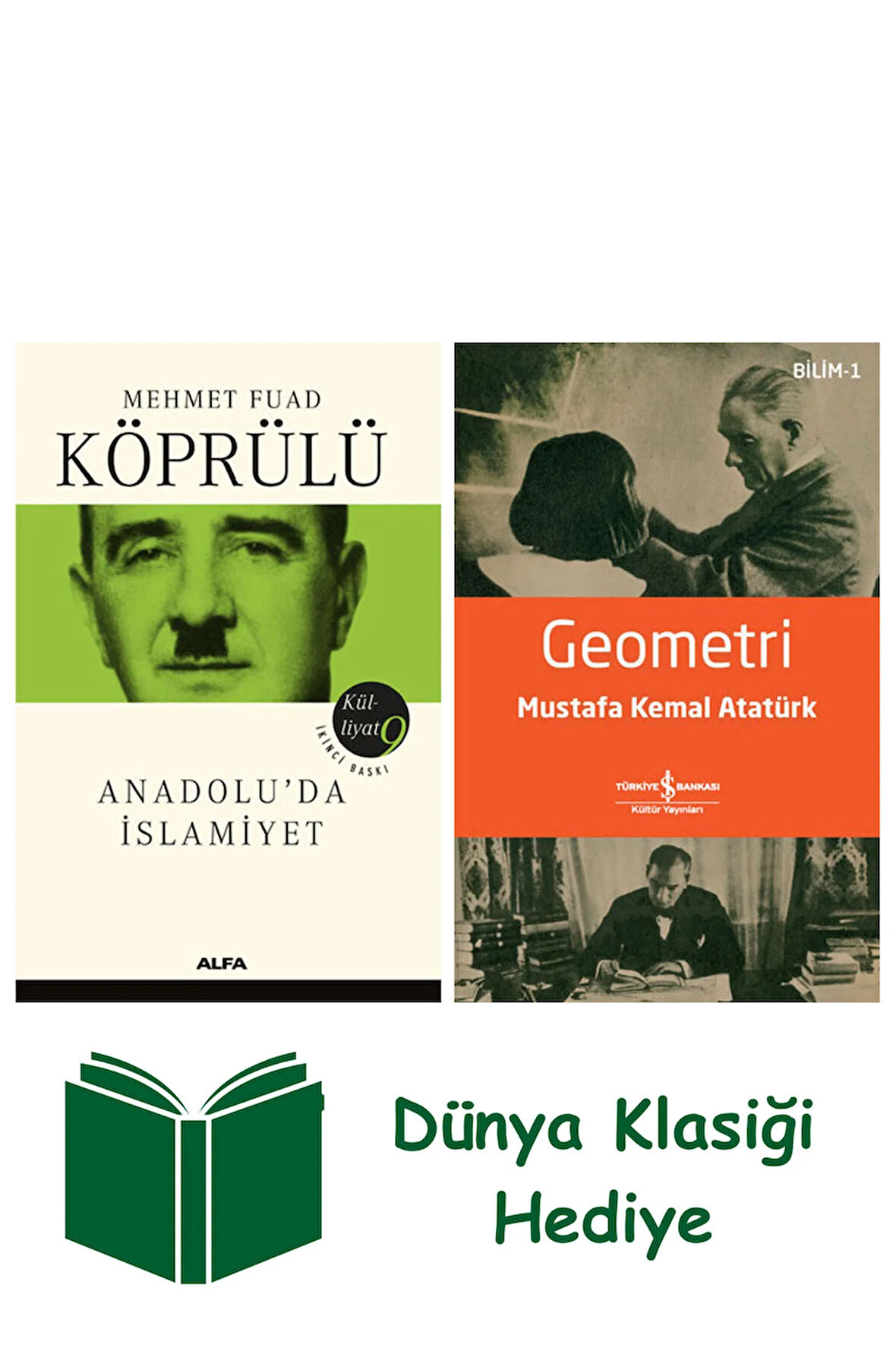 Mehmet Fuad Köprülü Külliyatı 9 + Geometri + Dünya Klasiği Hediye