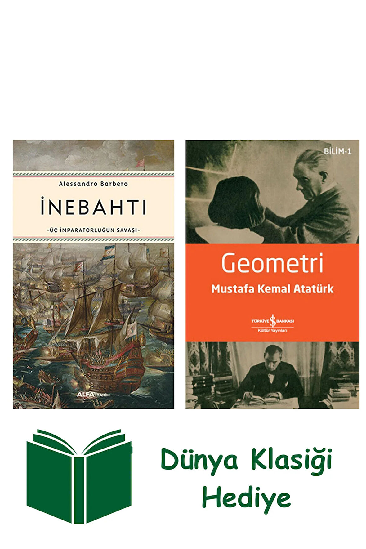 İnebahtı + Geometri + Dünya Klasiği Hediye