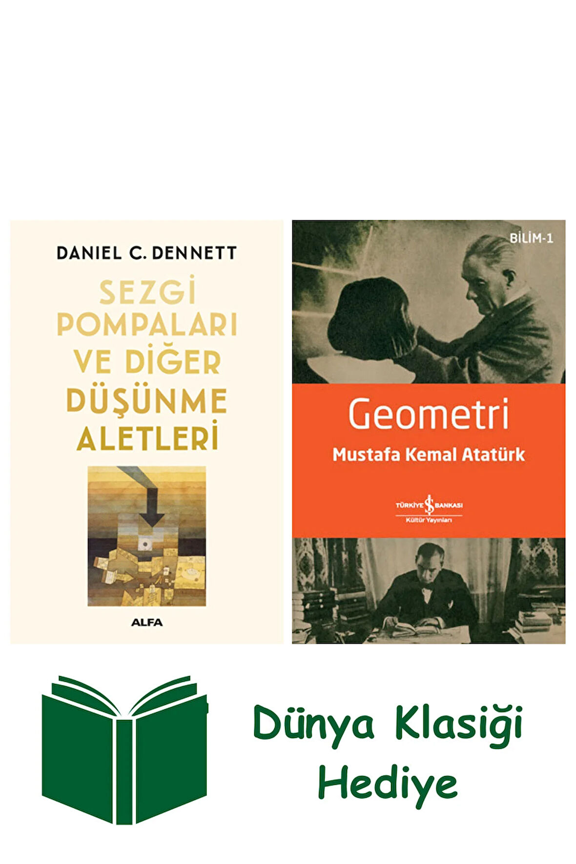 Sezgi Pompaları ve Diğer Düşünme Aletleri + Geometri + Dünya Klasiği Hediye