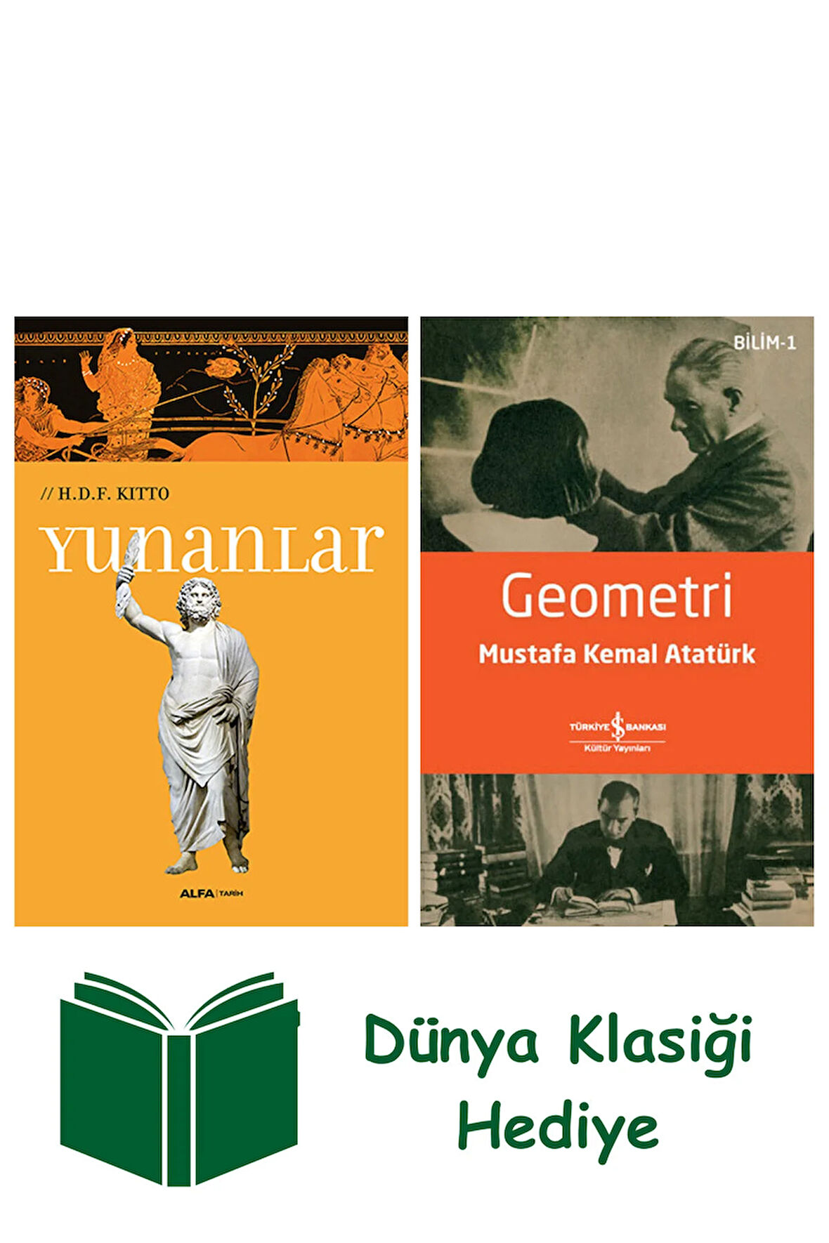 Yunanlar + Geometri + Dünya Klasiği Hediye
