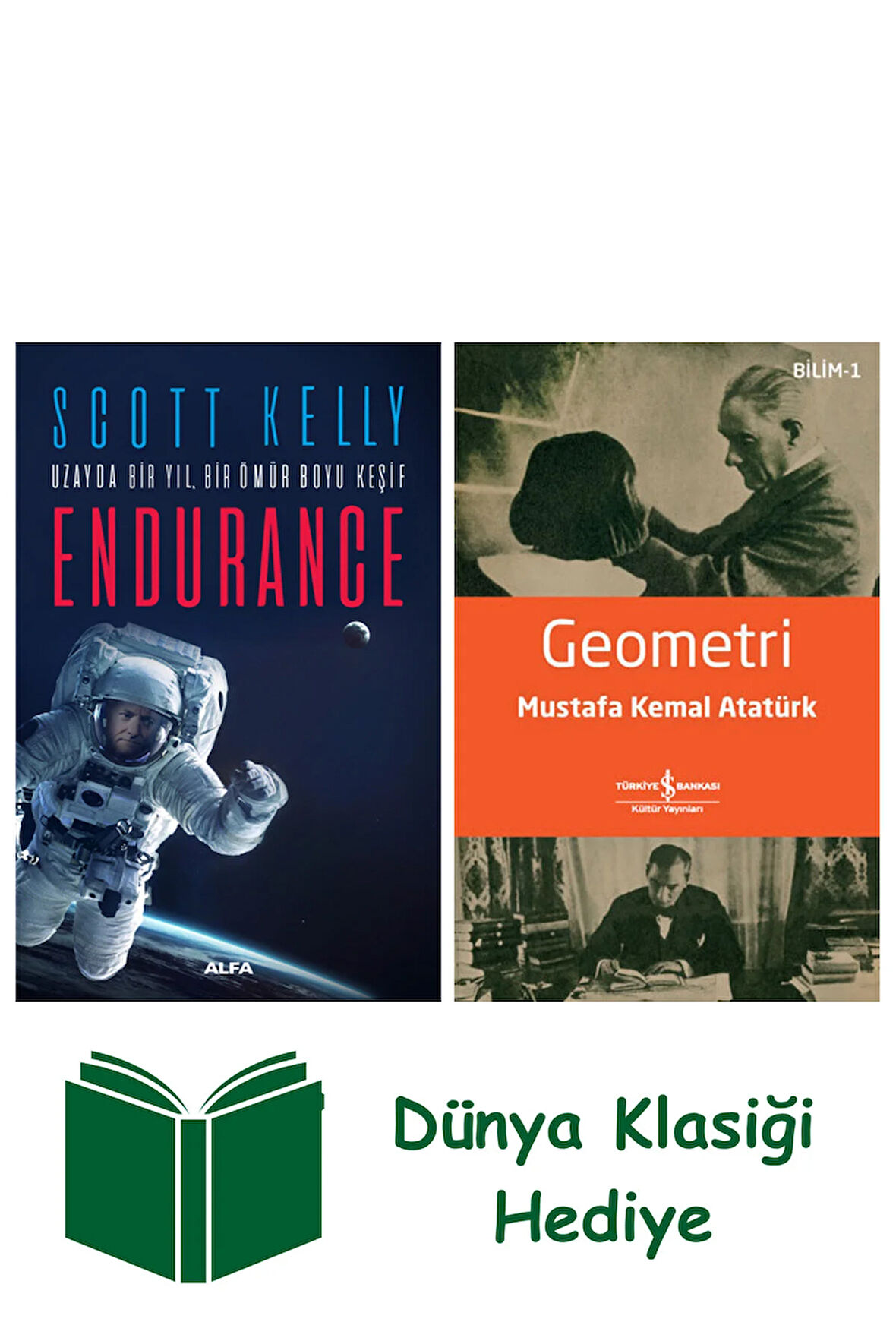 Endurance + Geometri + Dünya Klasiği Hediye