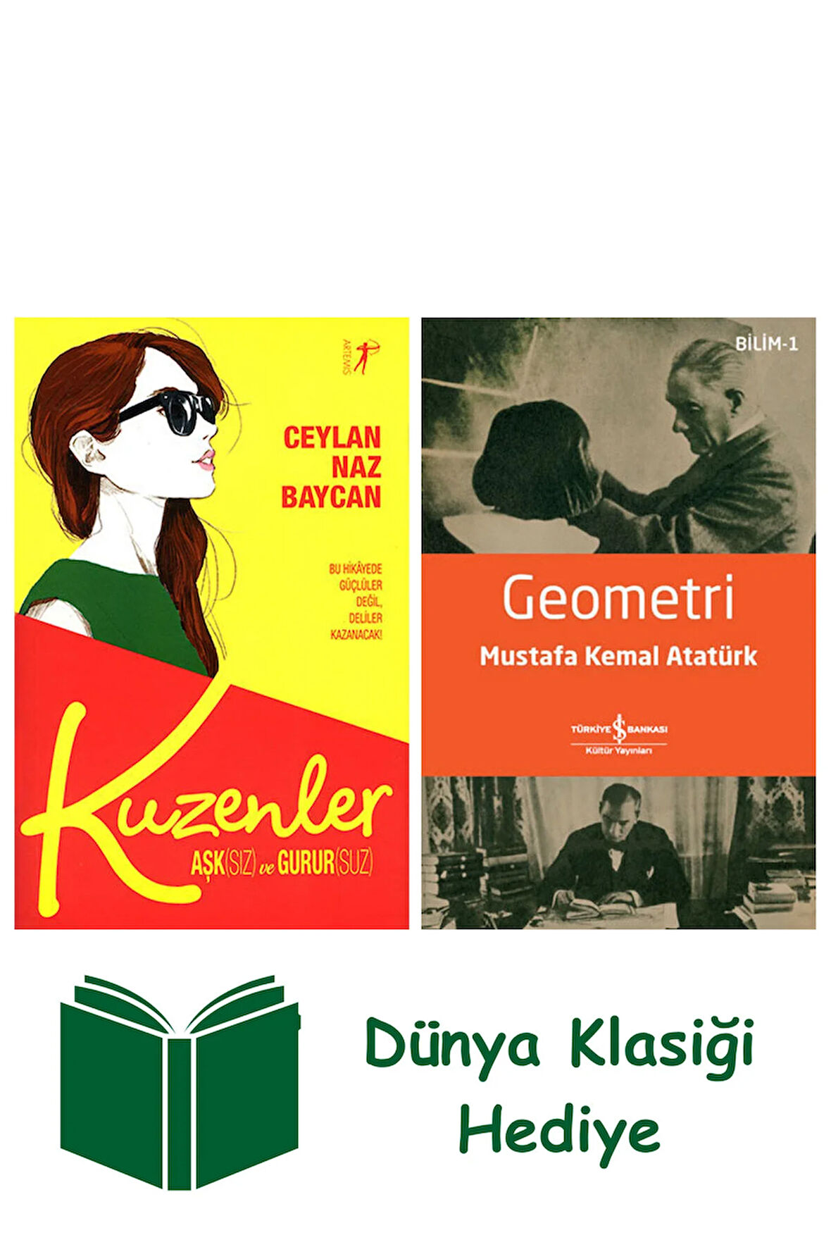 Kuzenler + Geometri + Dünya Klasiği Hediye