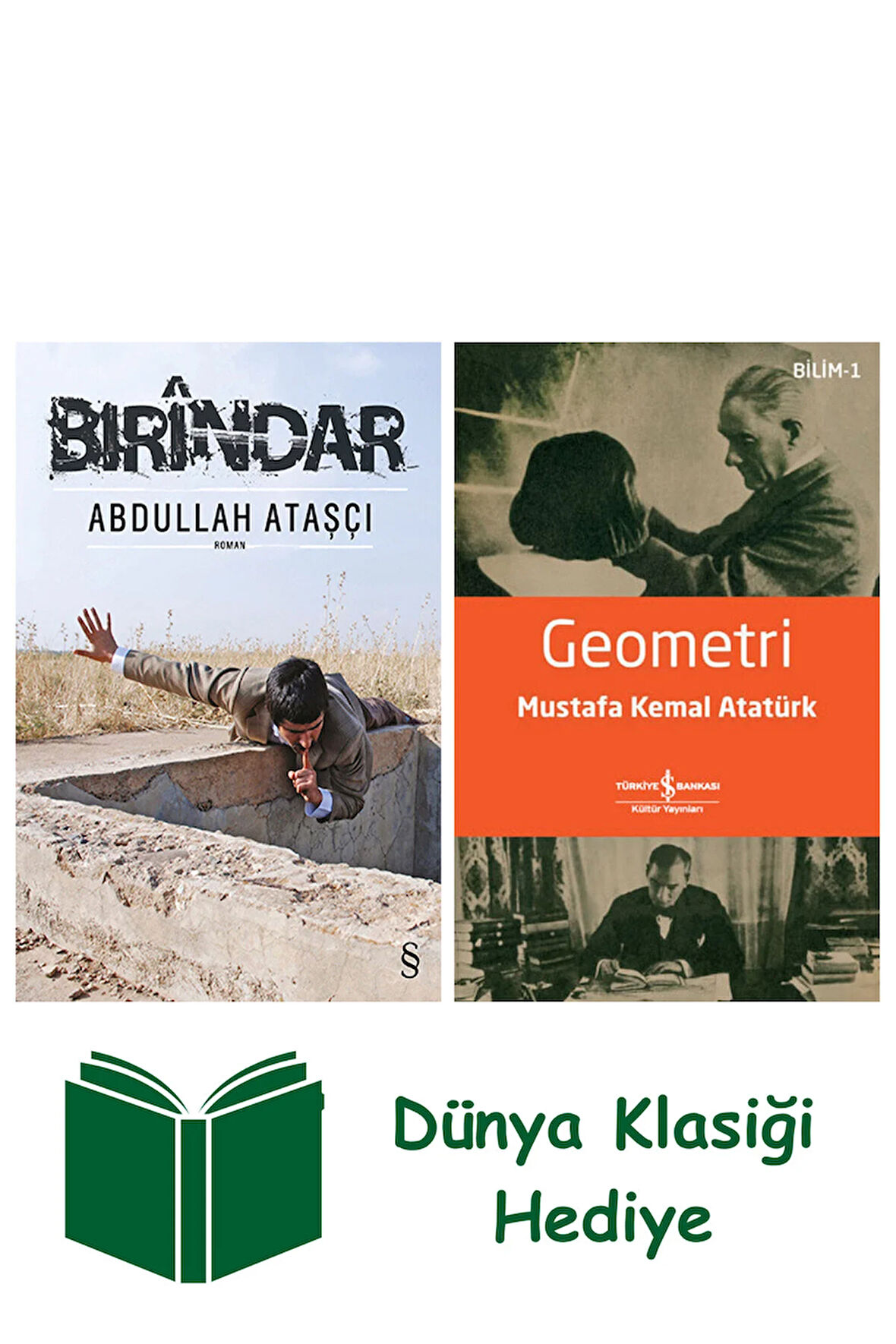 Bırindar + Geometri + Dünya Klasiği Hediye