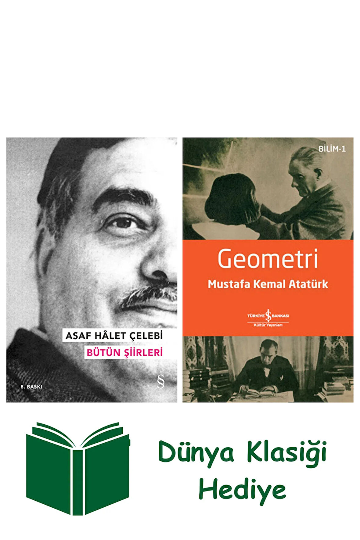 Asaf Hâlet Çelebi - Bütün Şiirleri + Geometri + Dünya Klasiği Hediye