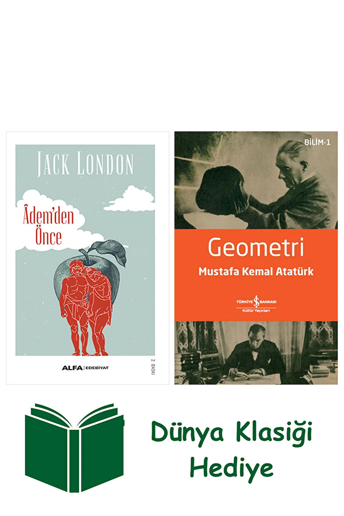 Âdem'den Önce + Geometri + Dünya Klasiği Hediye