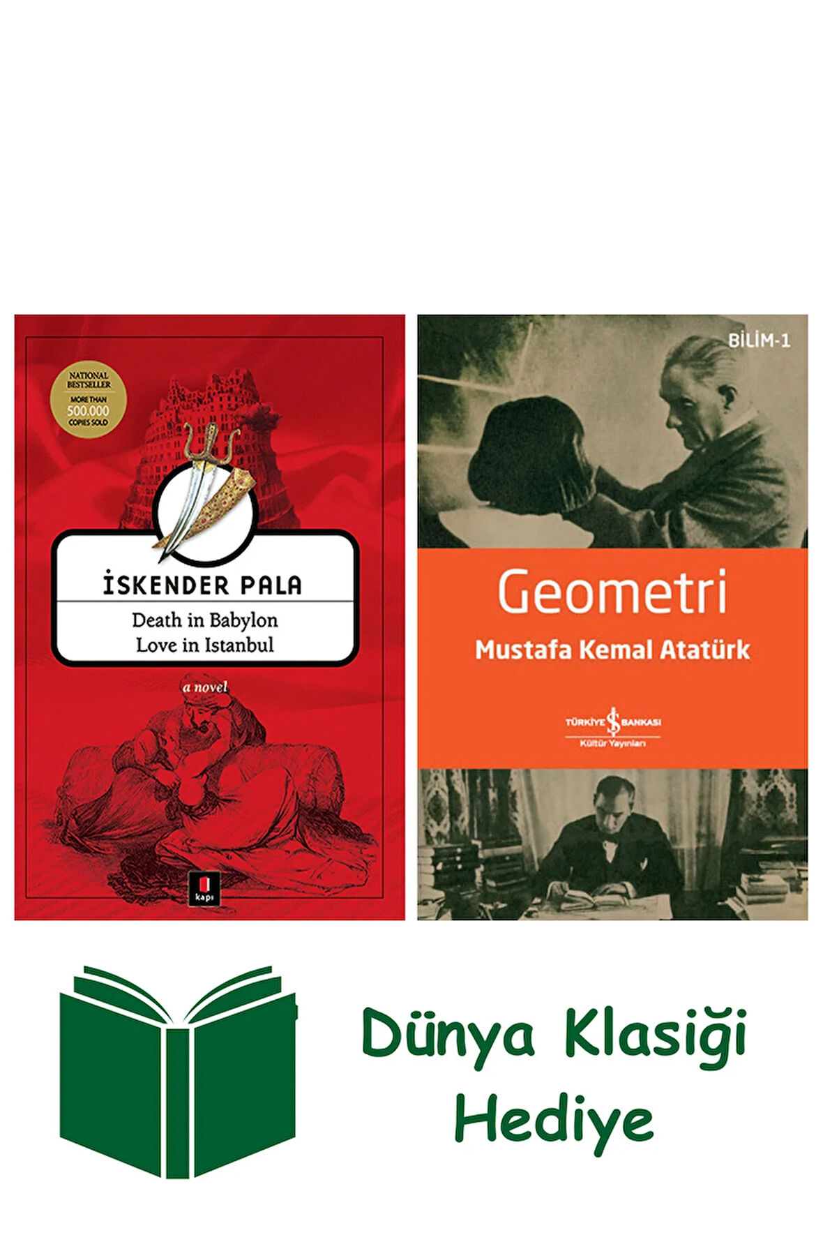 Death in Babylon Love in Istanbul + Geometri + Dünya Klasiği Hediye