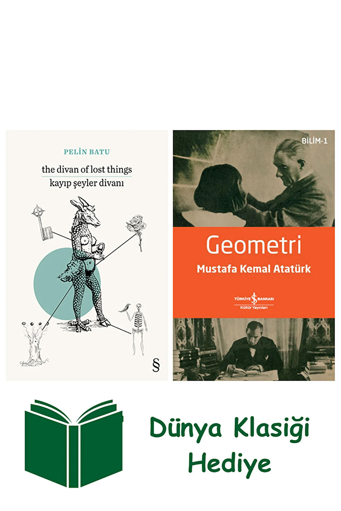 The Divan of Lost Things - Kayıp Şeyler Divanı + Geometri + Dünya Klasiği Hediye