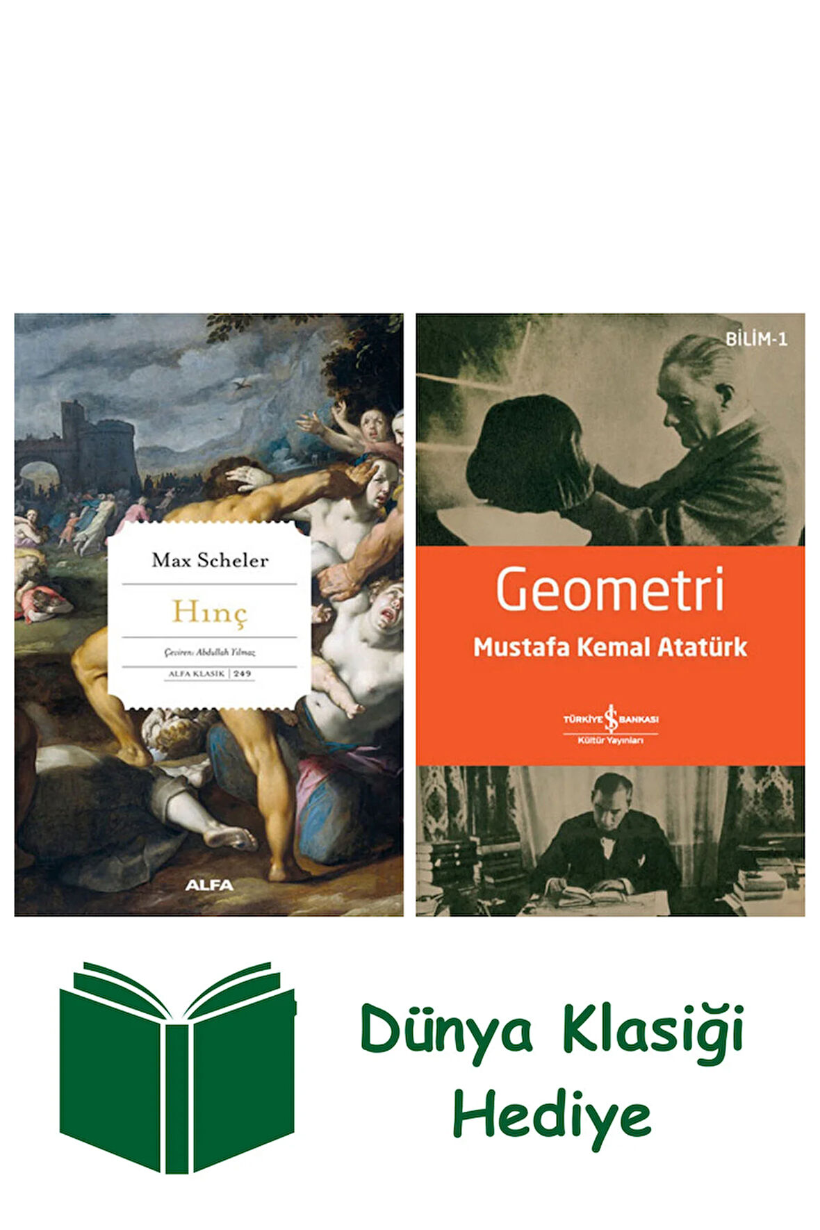 Hınç + Geometri + Dünya Klasiği Hediye