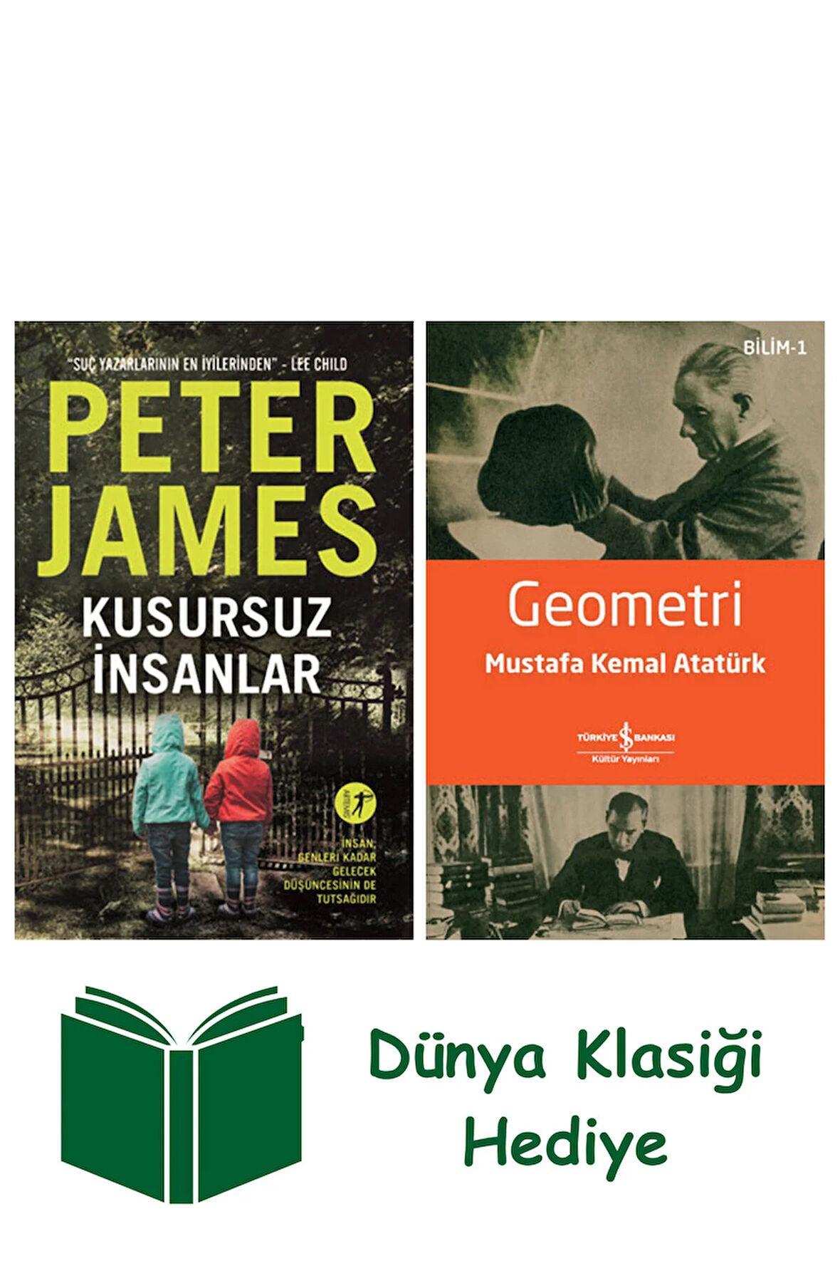 Kusursuz İnsanlar + Geometri + Dünya Klasiği Hediye