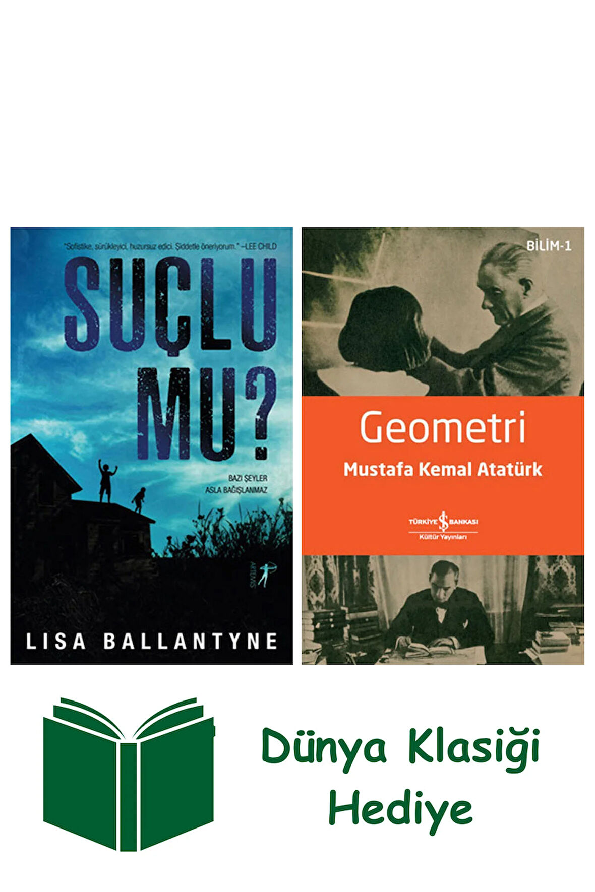 Suçlu mu? + Geometri + Dünya Klasiği Hediye