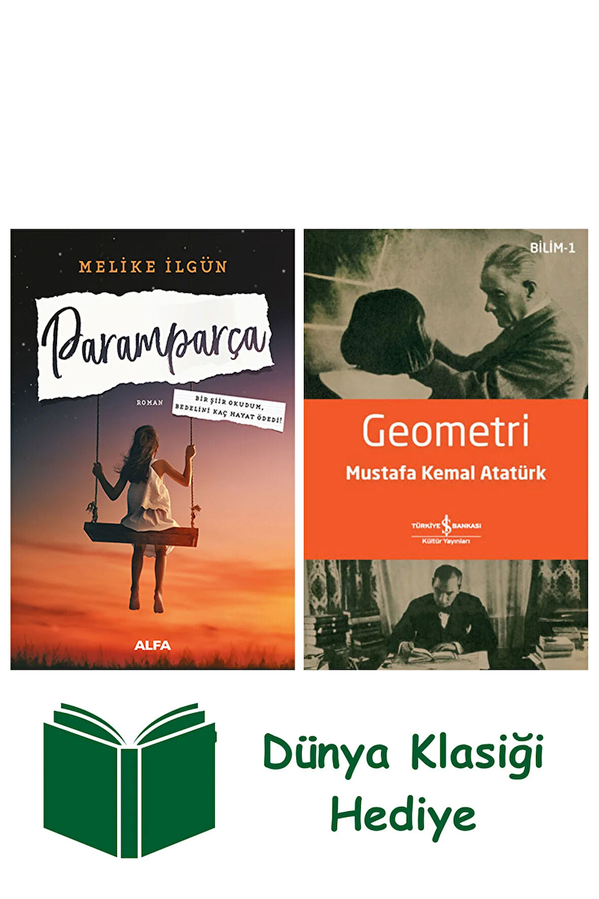 Paramparça + Geometri + Dünya Klasiği Hediye