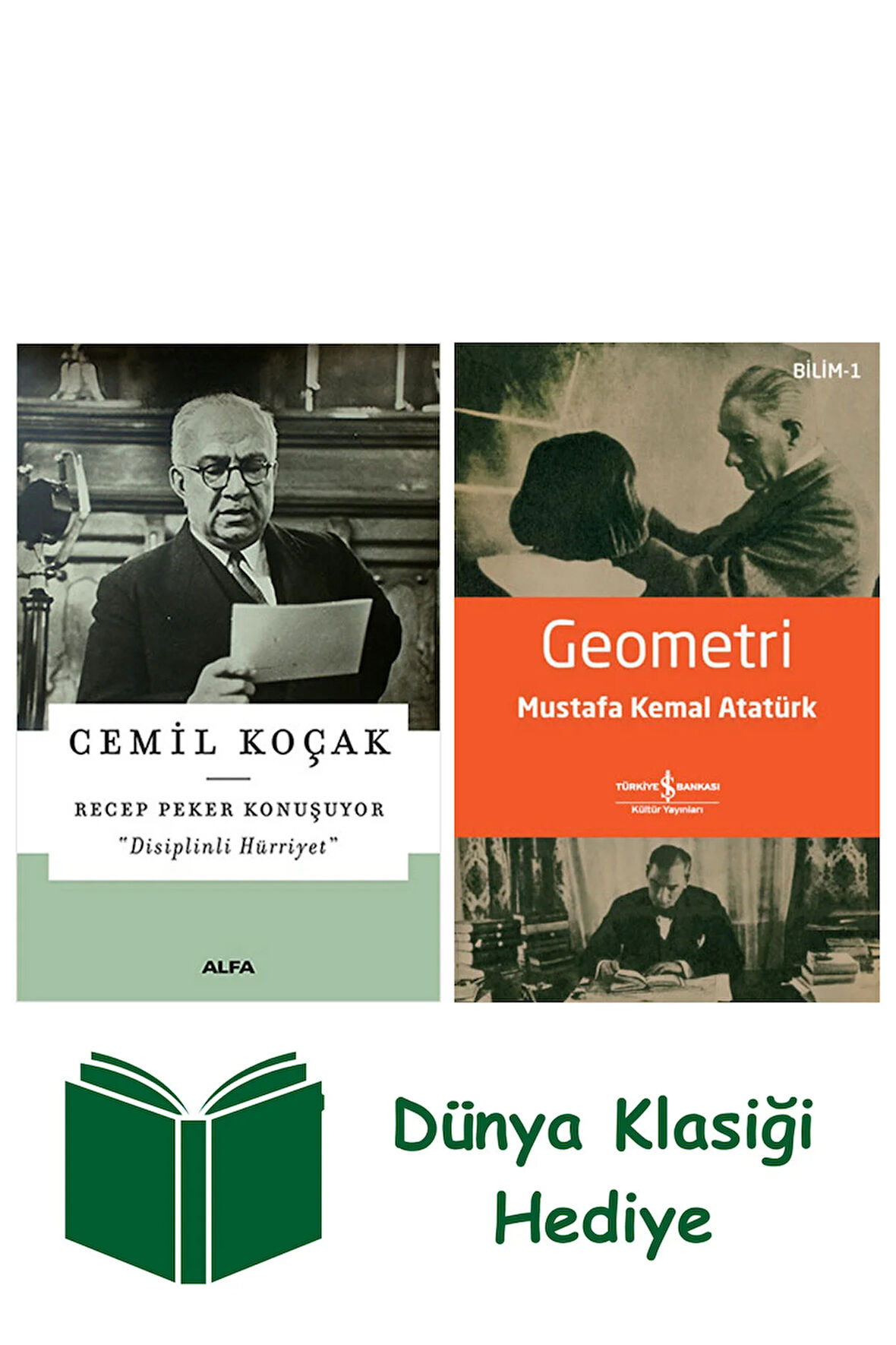 Recep Peker Konuşuyor + Geometri + Dünya Klasiği Hediye