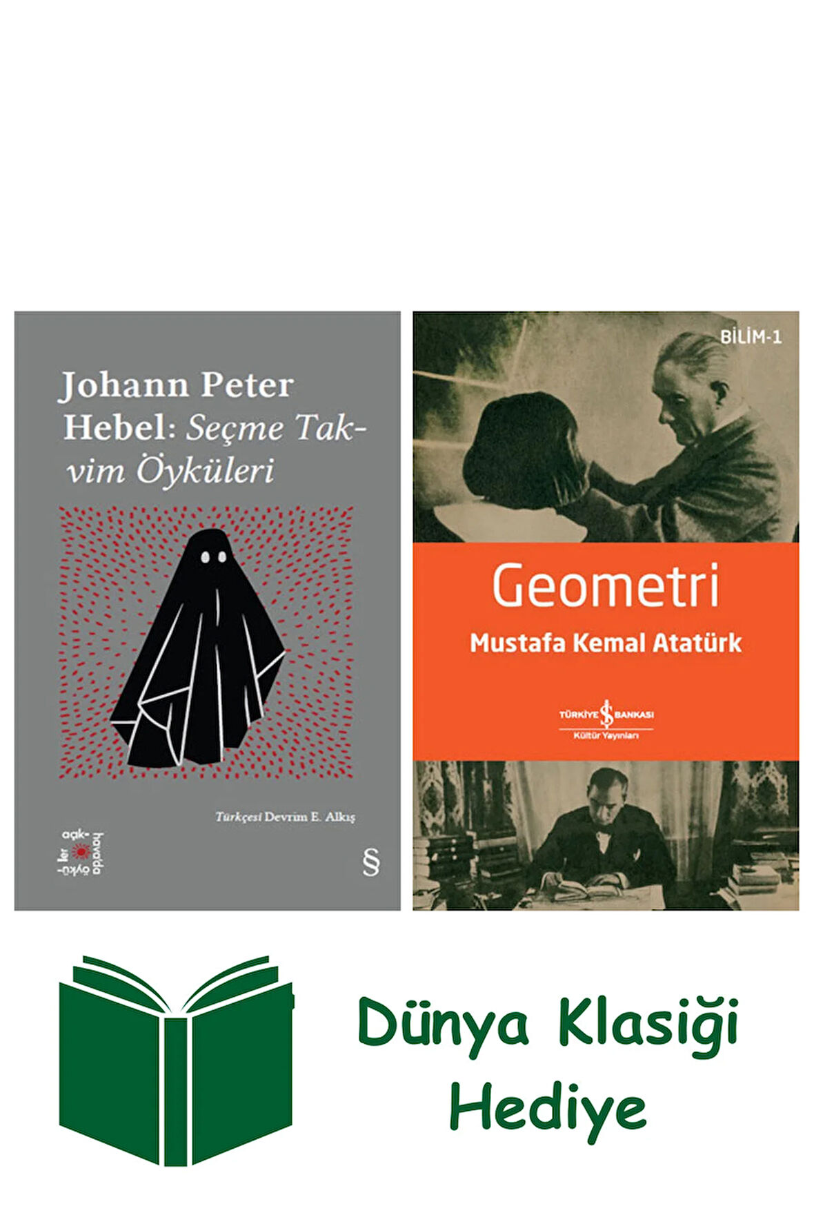 Everest Açıkhava 23 - Seçme Takvim Öyküleri + Geometri + Dünya Klasiği Hediye