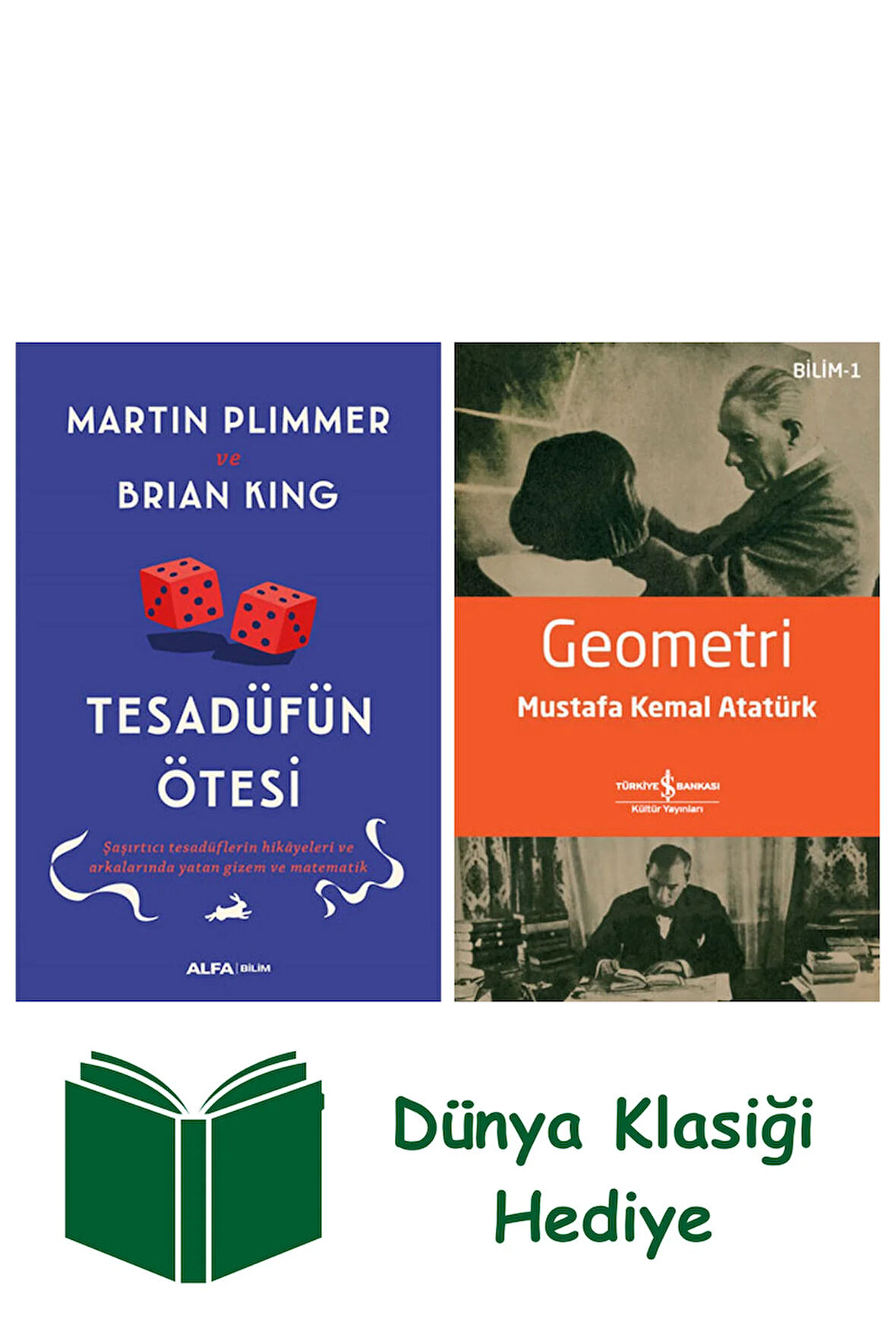 Tesadüfün Ötesi + Geometri + Dünya Klasiği Hediye