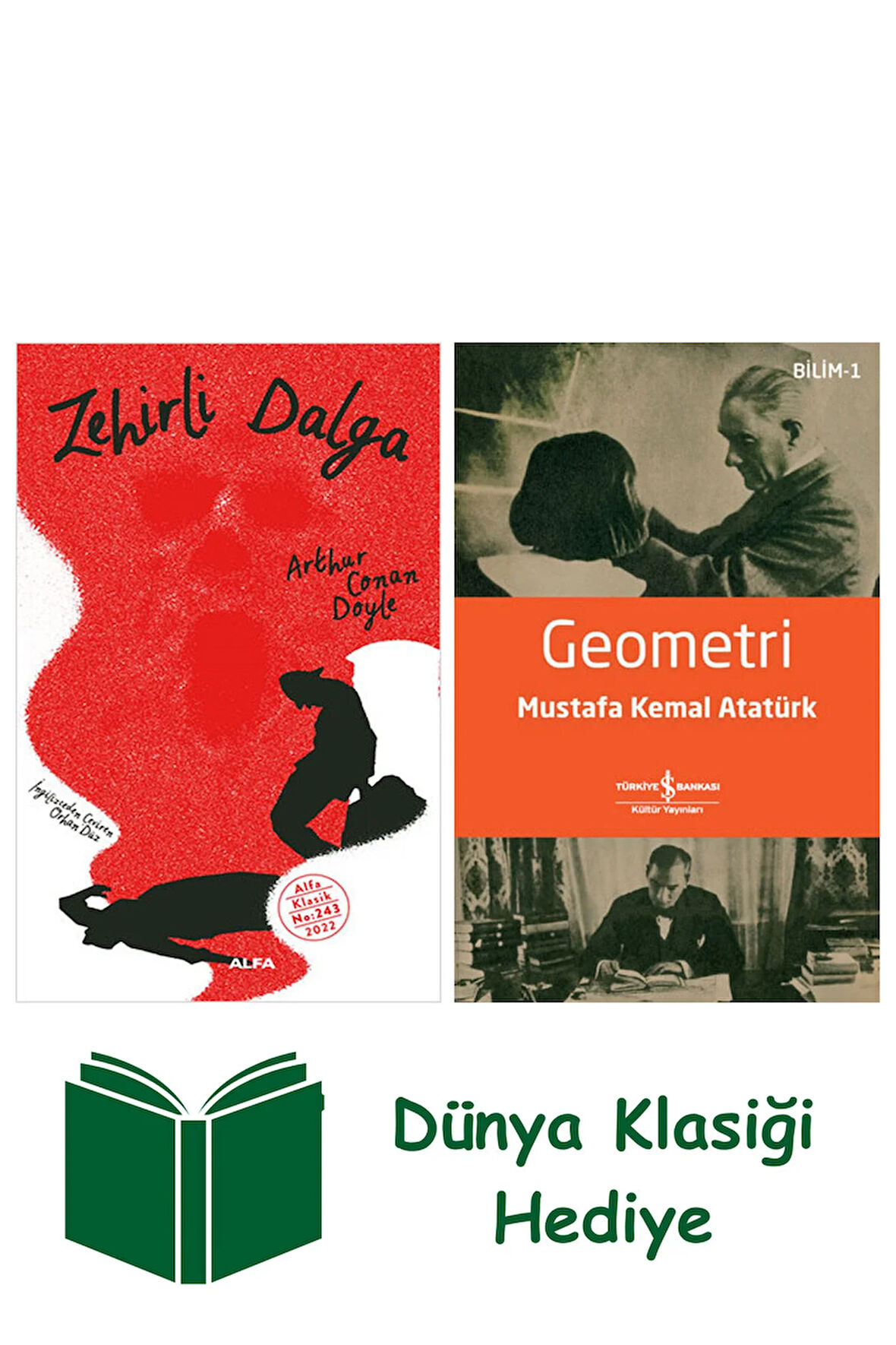 Zehirli Dalga + Geometri + Dünya Klasiği Hediye
