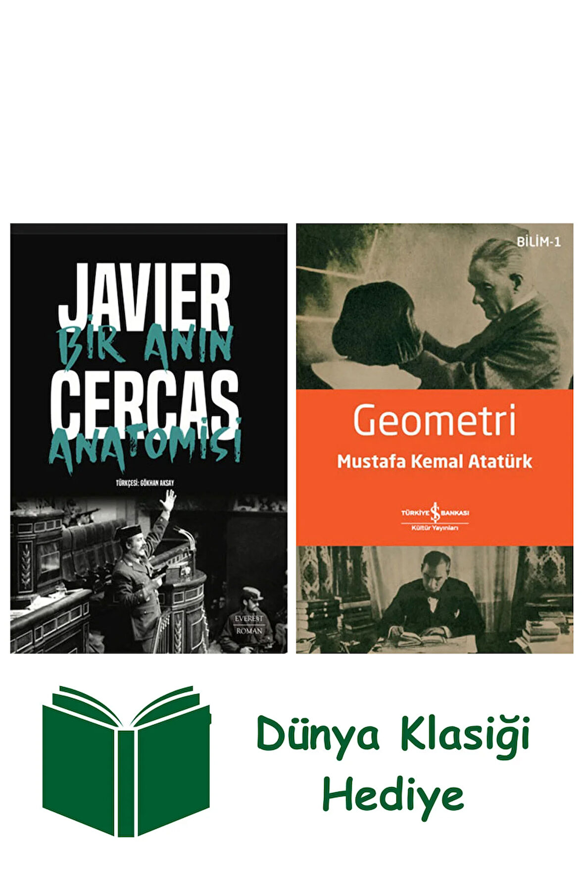 Bir Anın Anatomisi + Geometri + Dünya Klasiği Hediye