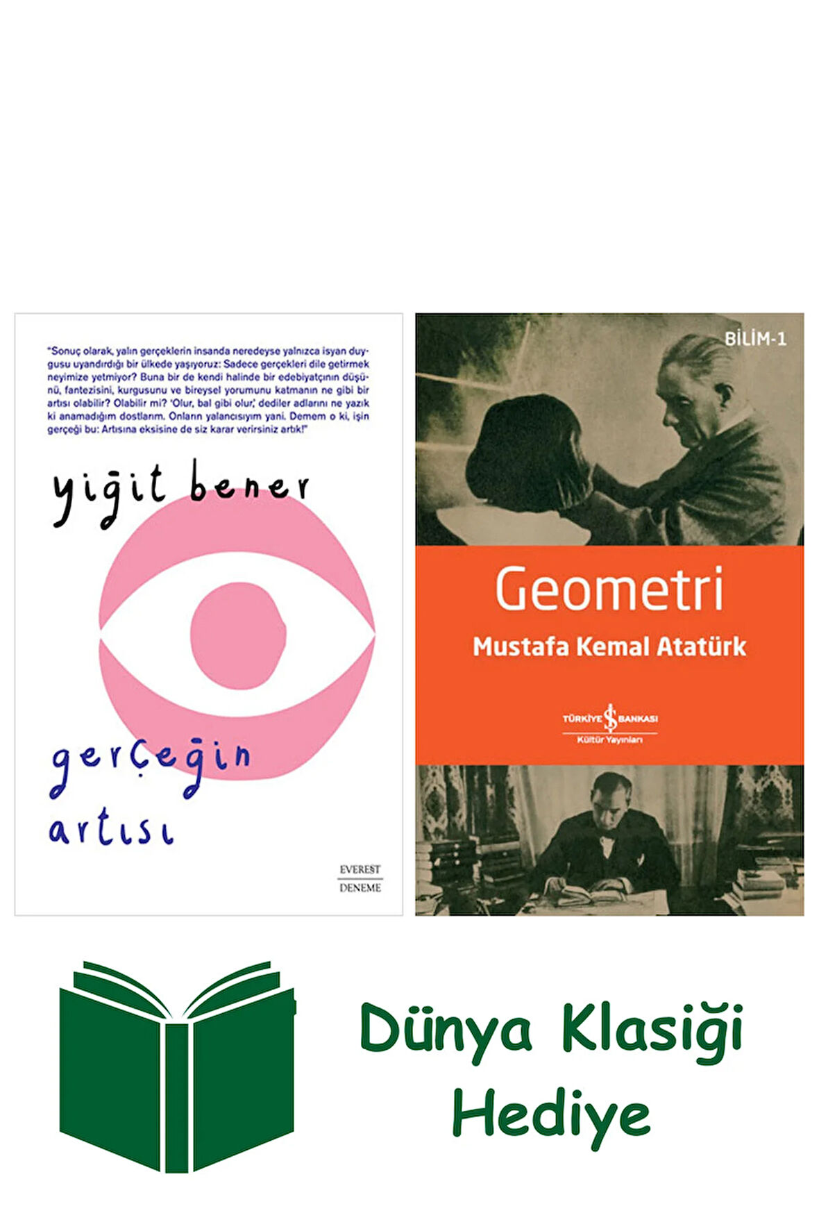 Gerçeğin Artısı + Geometri + Dünya Klasiği Hediye