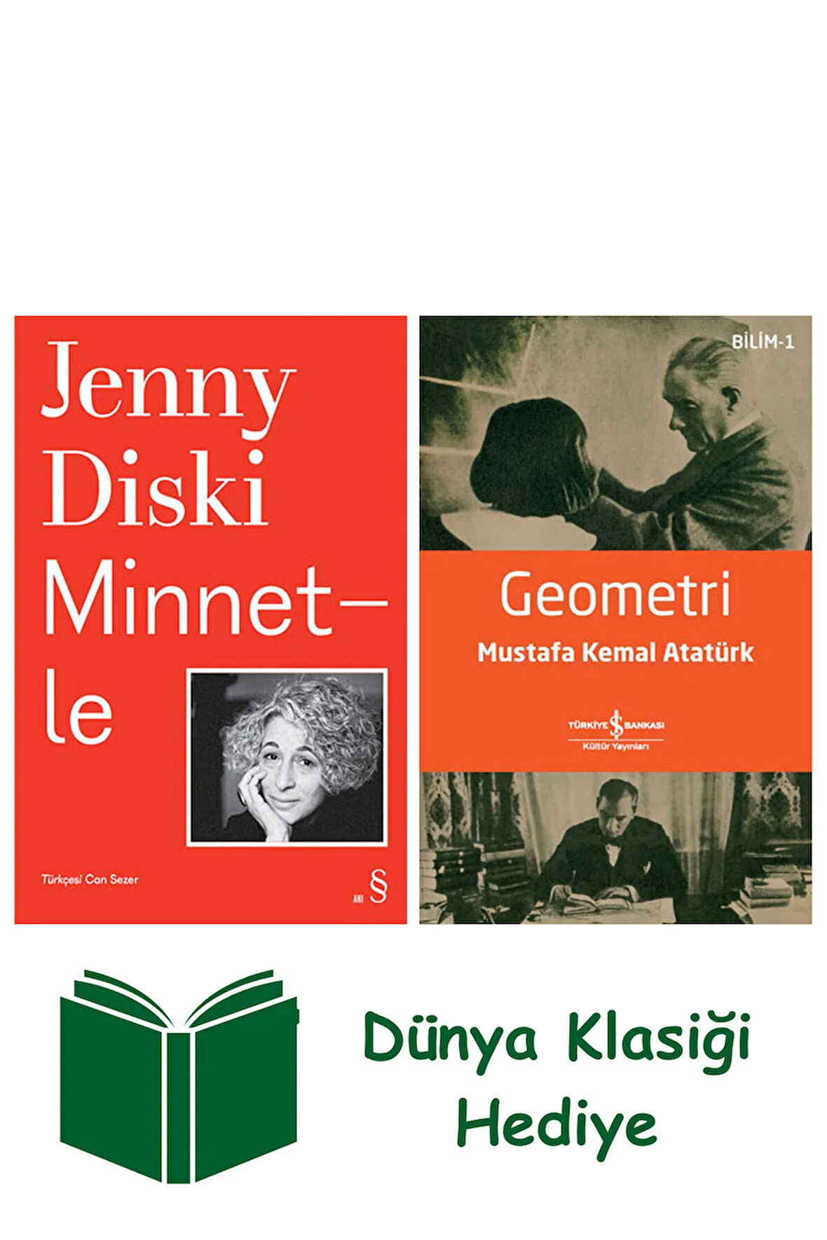 Minnetle + Geometri + Dünya Klasiği Hediye