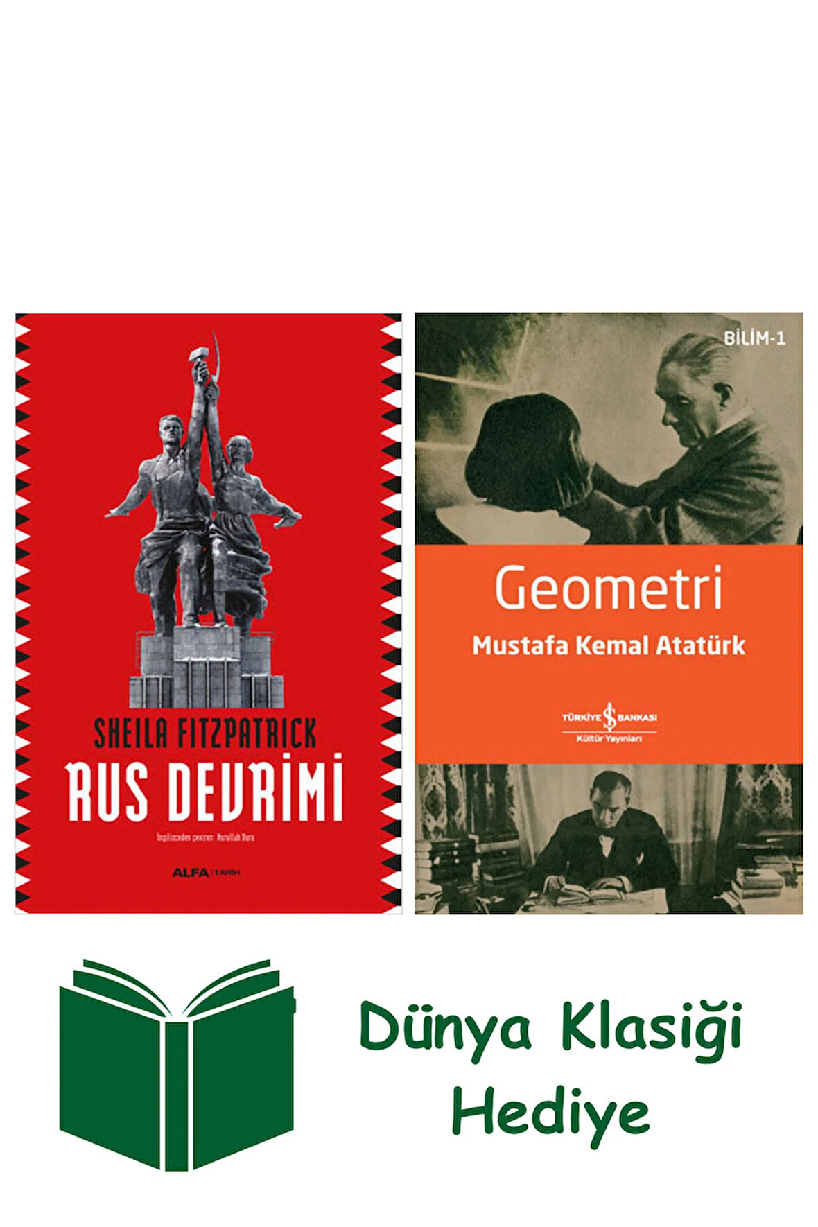 Rus Devrimi + Geometri + Dünya Klasiği Hediye