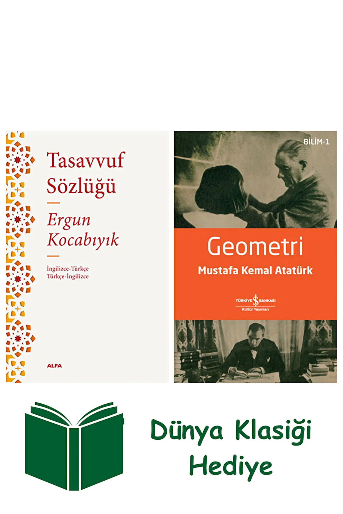 Tasavvuf Sözlüğü + Geometri + Dünya Klasiği Hediye