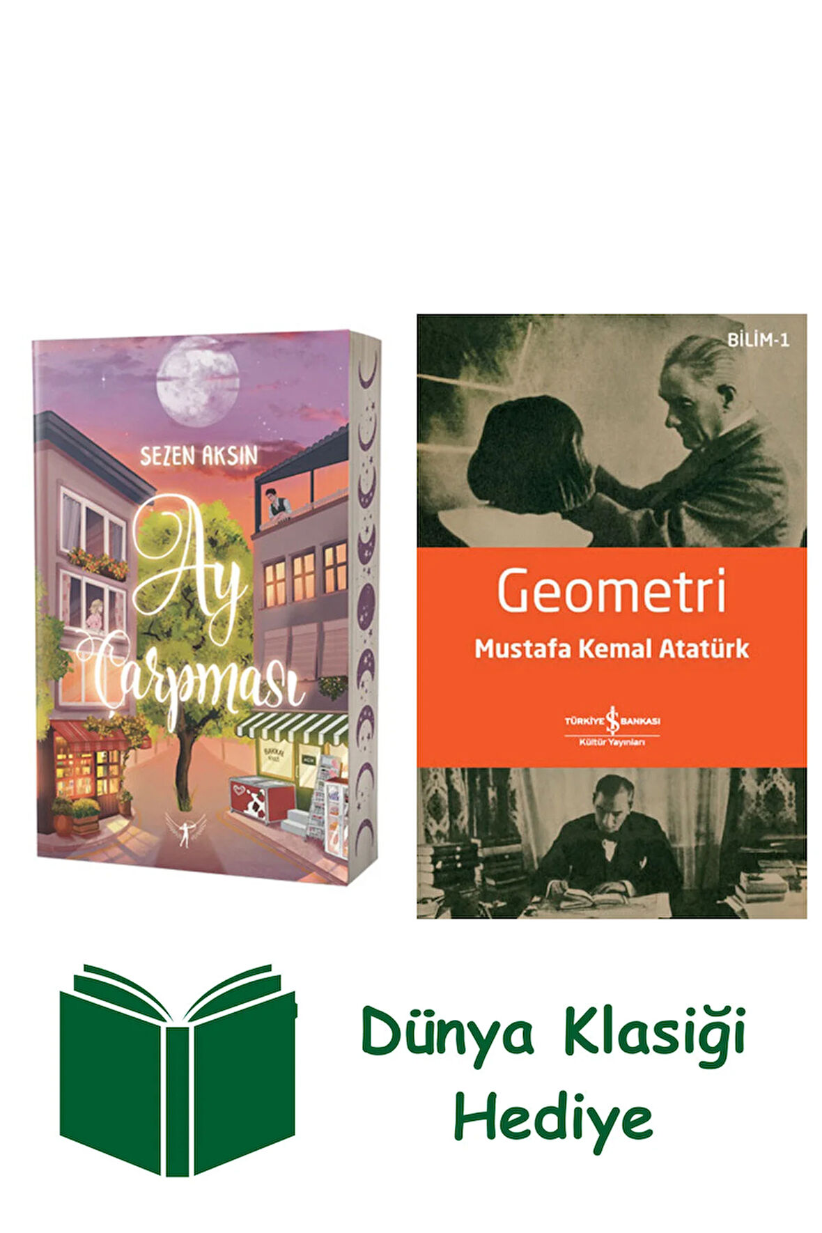 Ay Çarpması + Geometri + Dünya Klasiği Hediye