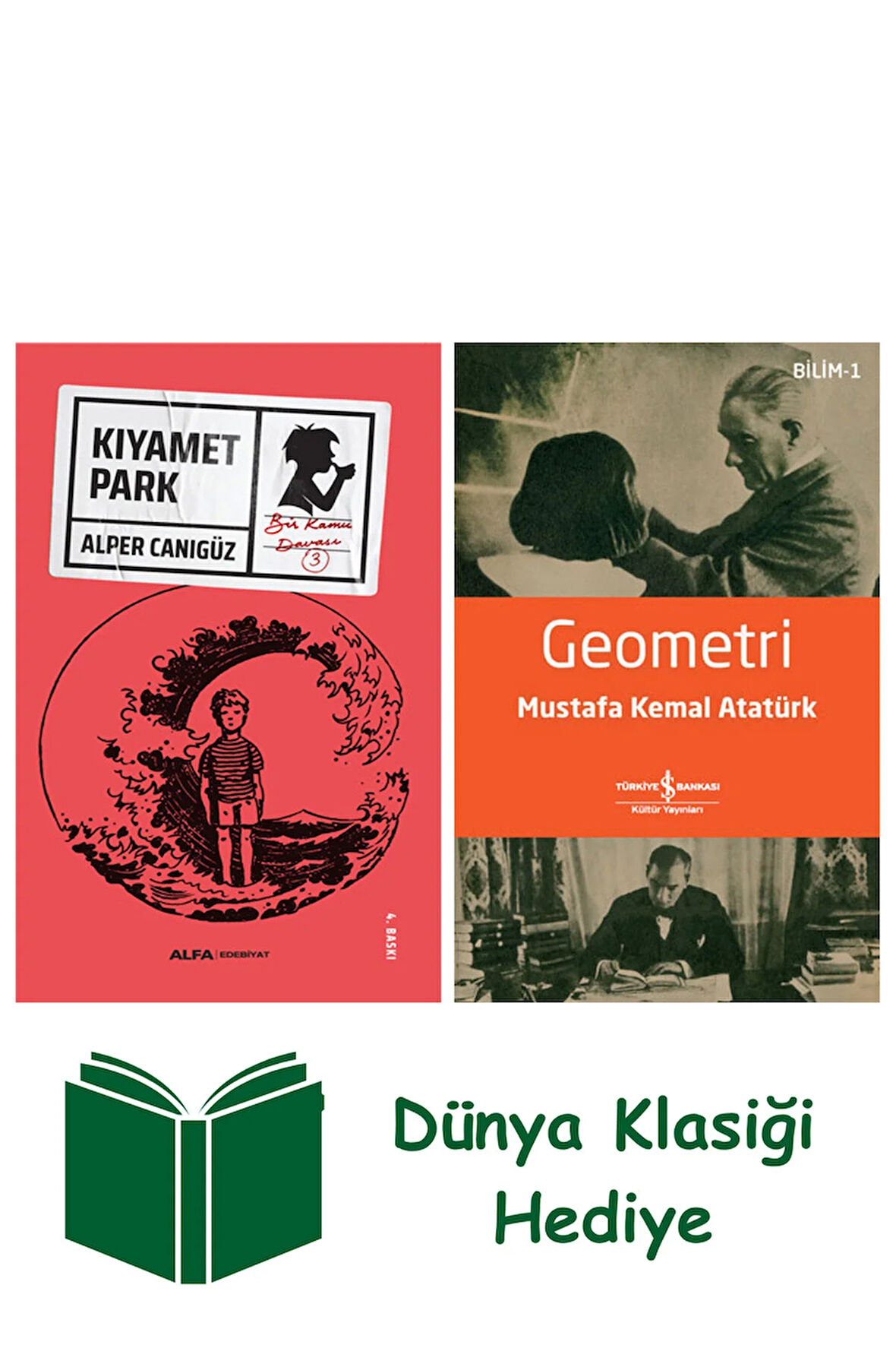 Kıyamet Park + Geometri + Dünya Klasiği Hediye