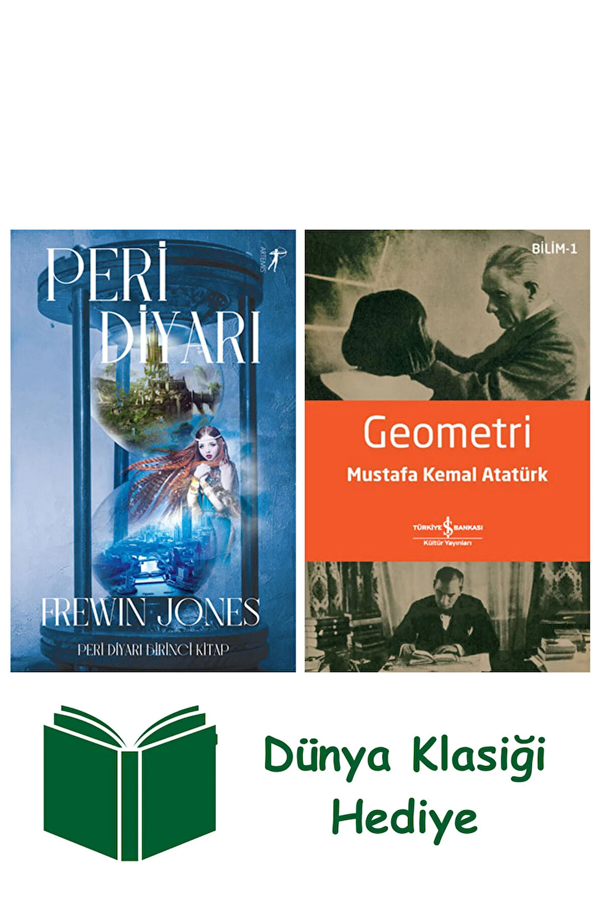 Peri Diyarı + Geometri + Dünya Klasiği Hediye