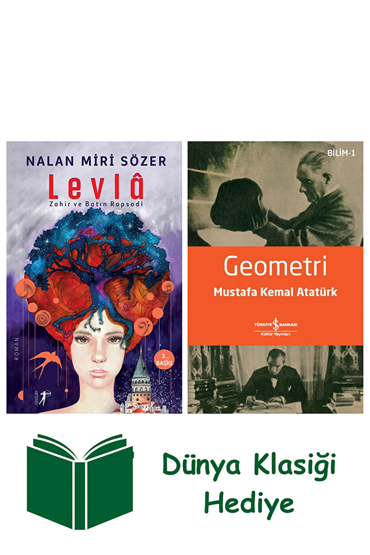 Levlâ + Geometri + Dünya Klasiği Hediye