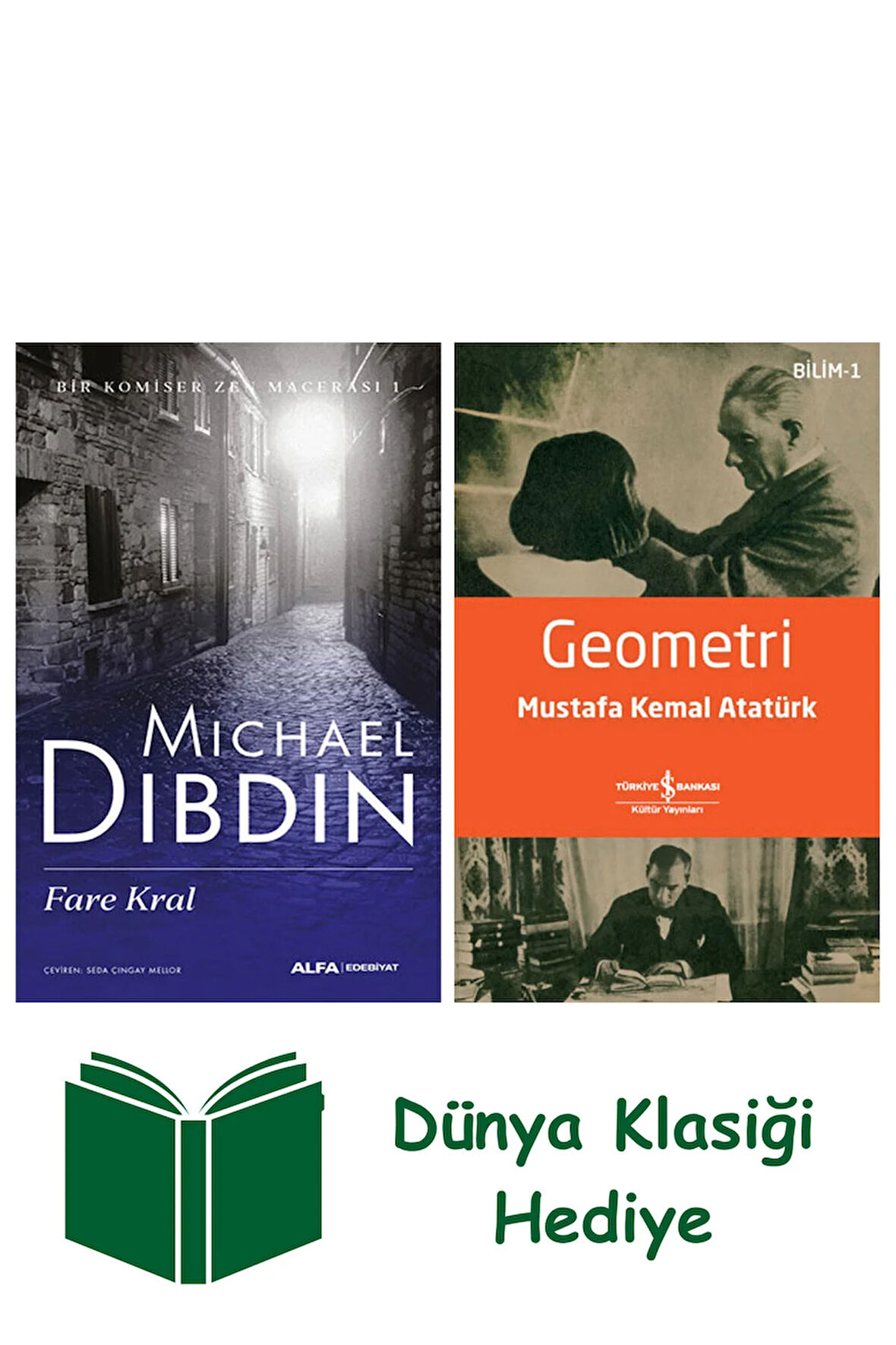 Fare Kral + Geometri + Dünya Klasiği Hediye