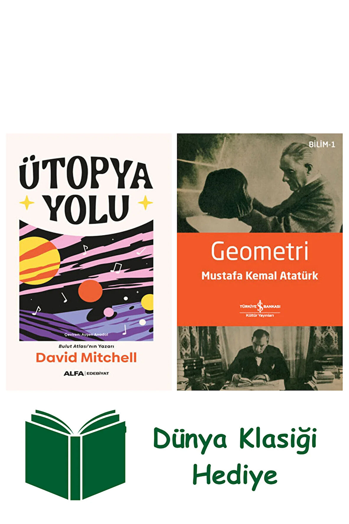 Ütopya Yolu + Geometri + Dünya Klasiği Hediye