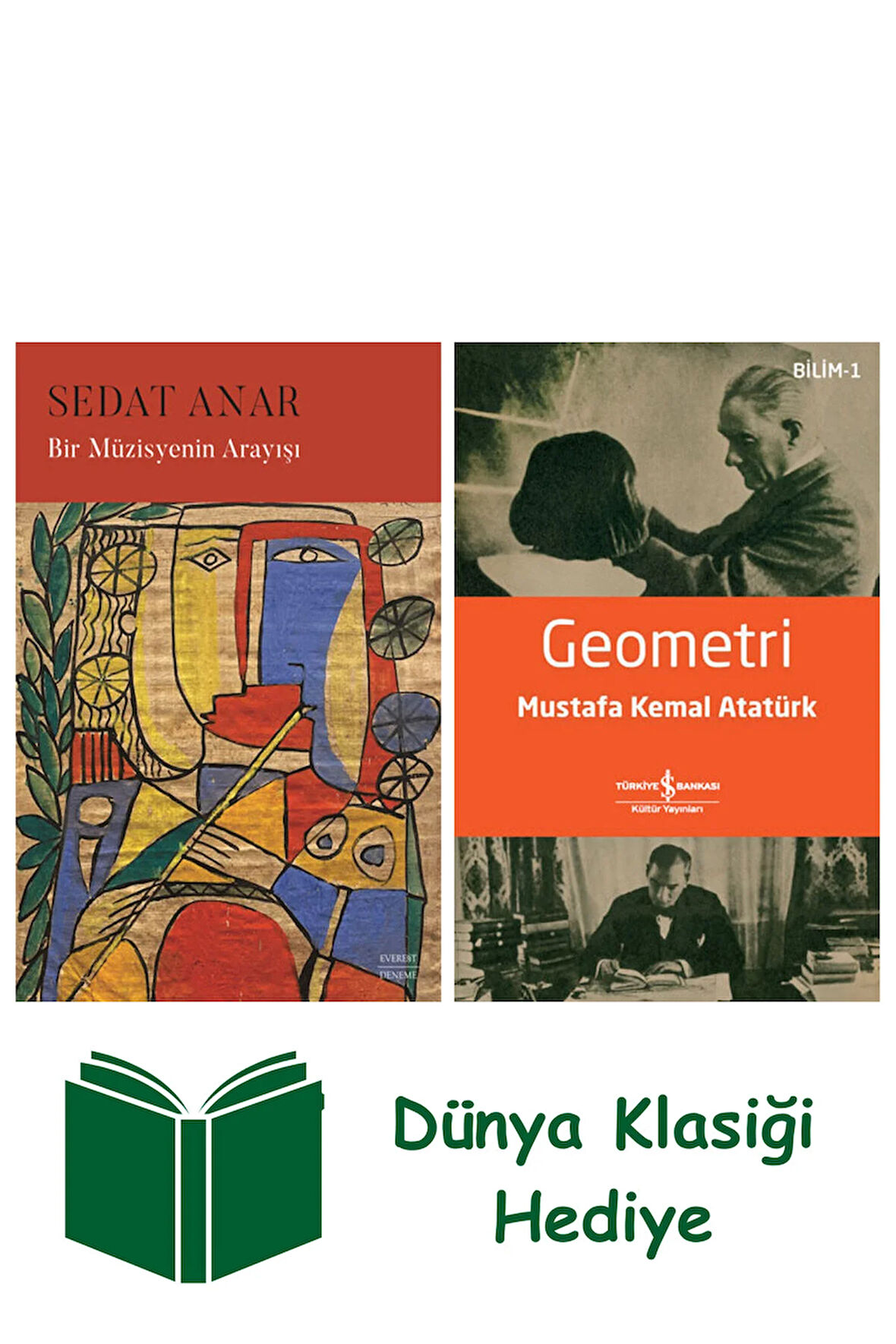 Bir Müzisyenin Arayışı + Geometri + Dünya Klasiği Hediye