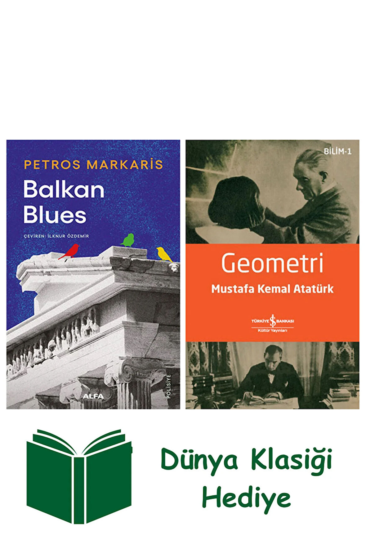 Balkan Blues + Geometri + Dünya Klasiği Hediye