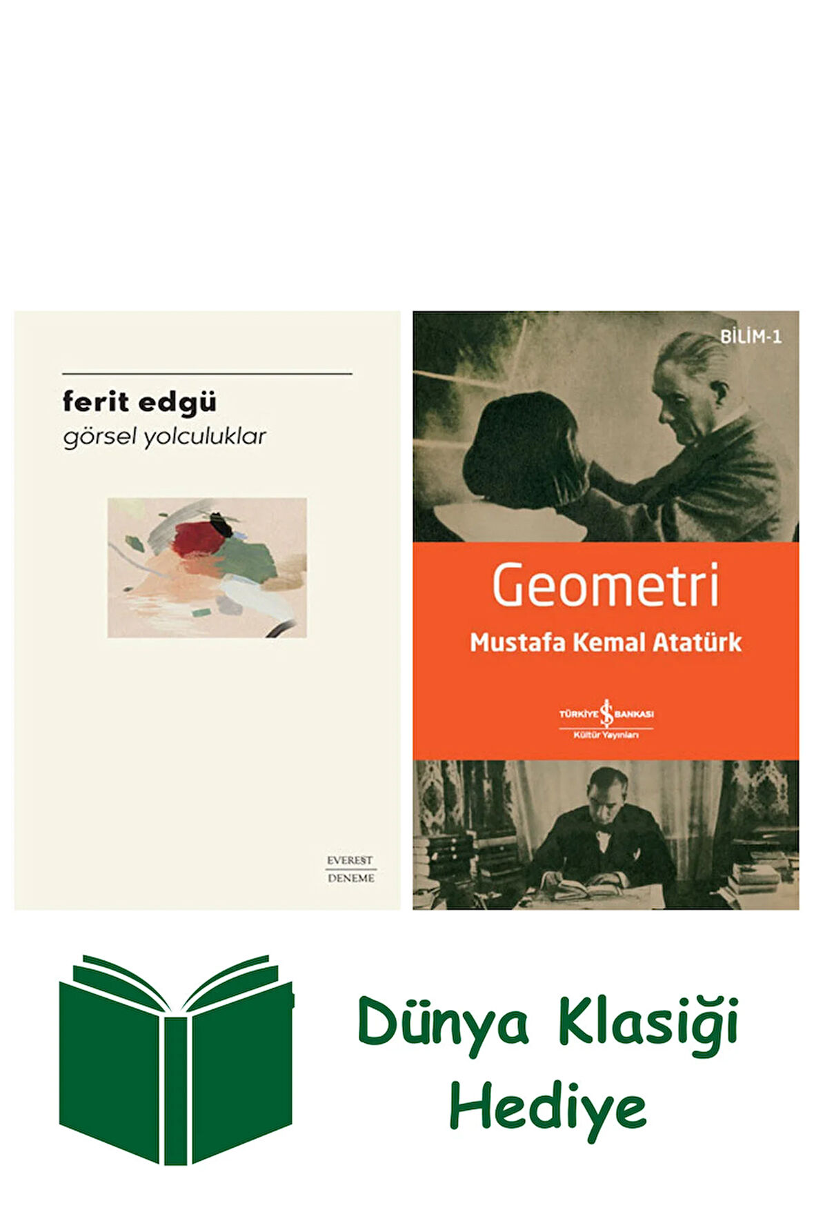 Görsel Yolculuklar + Geometri + Dünya Klasiği Hediye