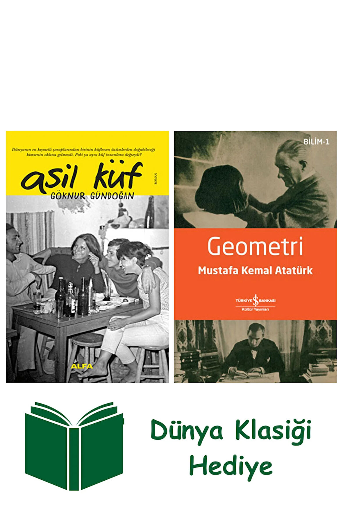 Asil Küf + Geometri + Dünya Klasiği Hediye
