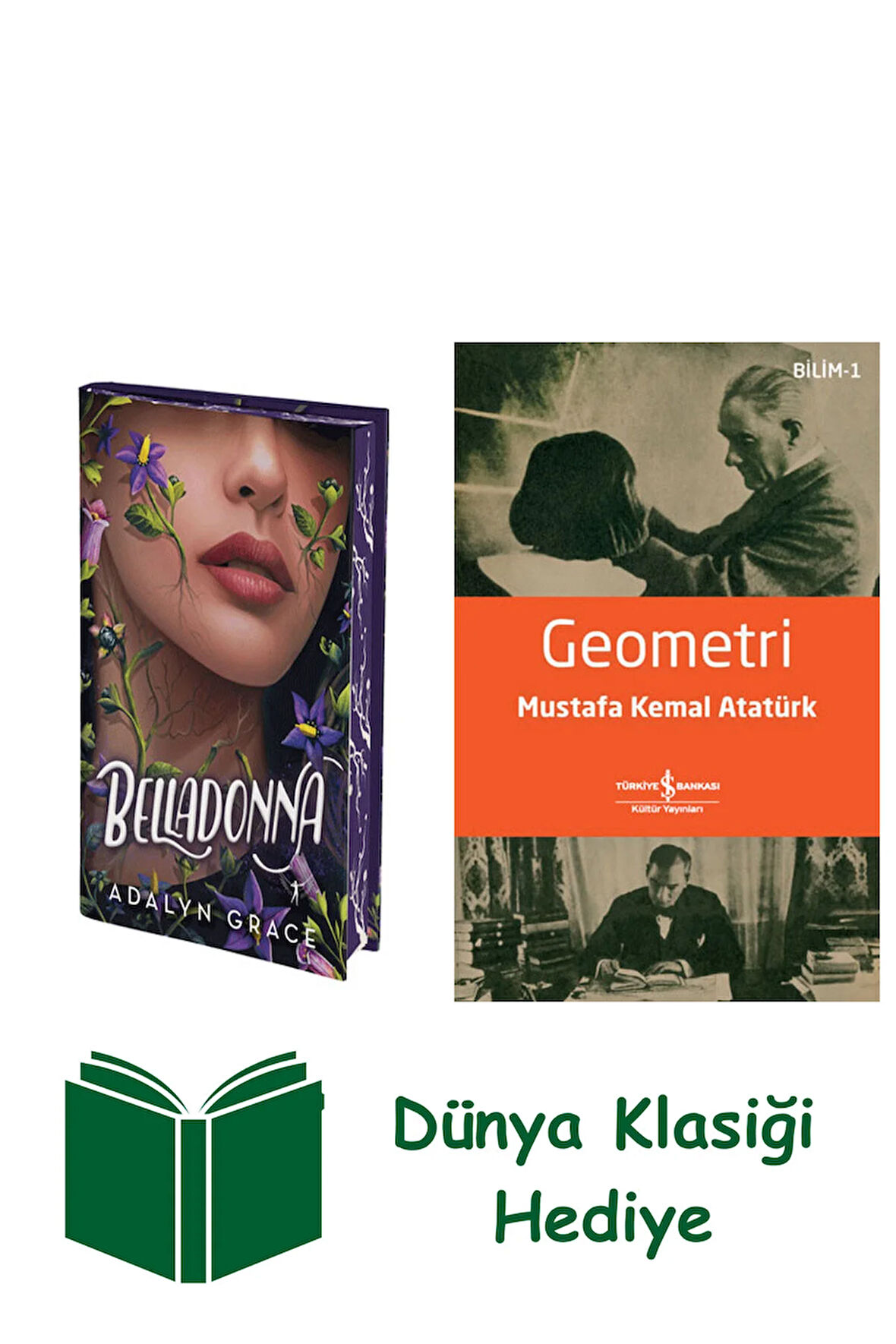 Belladonna (Ciltli) + Geometri + Dünya Klasiği Hediye