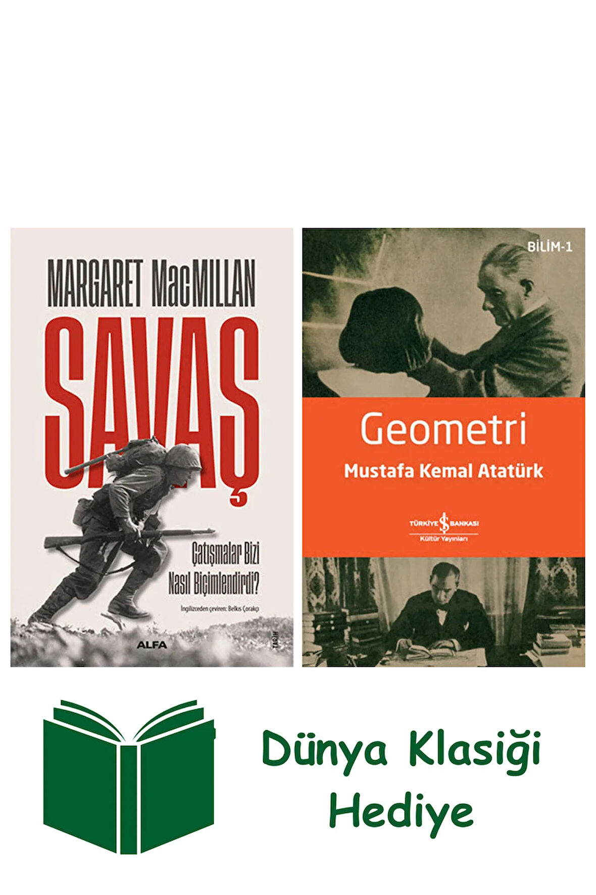 Savaş + Geometri + Dünya Klasiği Hediye