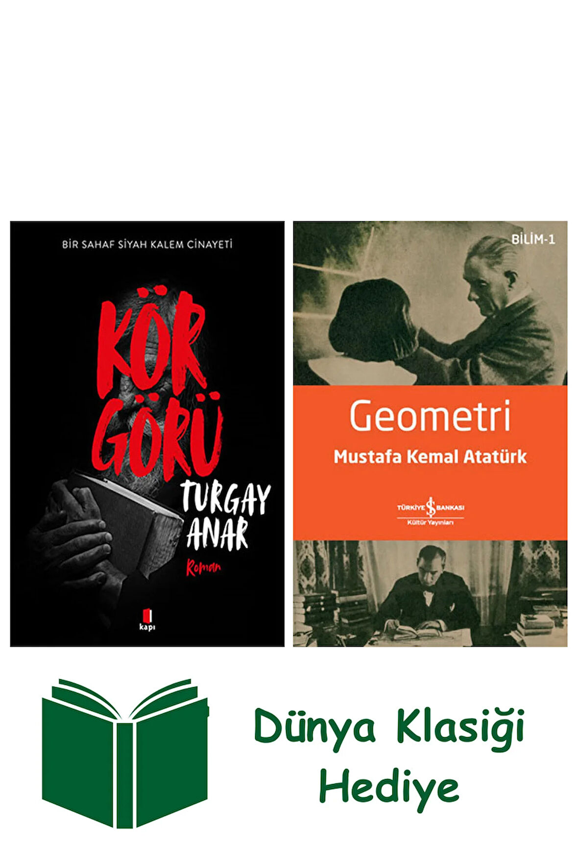 Körgörü + Geometri + Dünya Klasiği Hediye