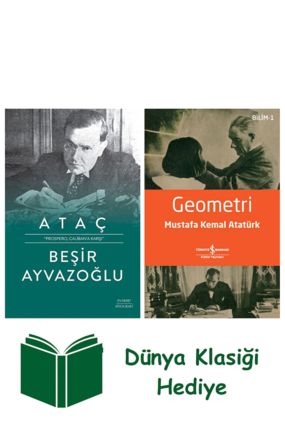 Ataç (Ciltli) + Geometri + Dünya Klasiği Hediye