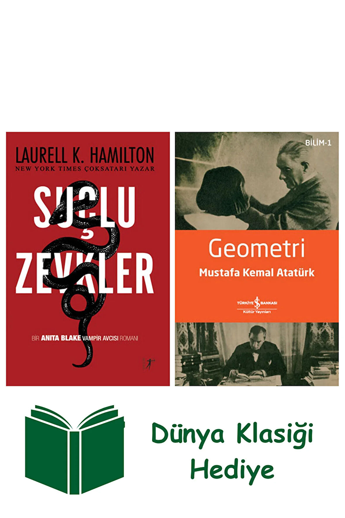 Suçlu Zevkler + Geometri + Dünya Klasiği Hediye