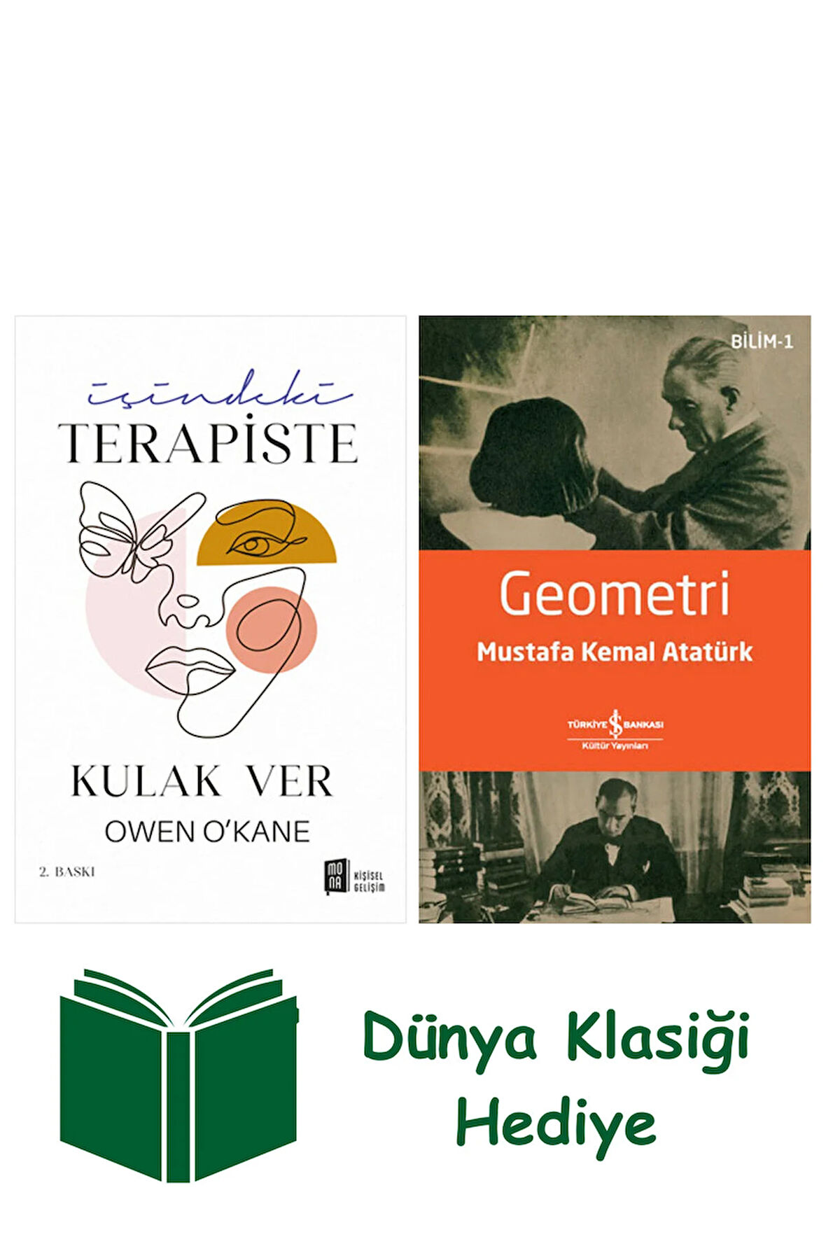 İçindeki Terapiste Kulak Ver + Geometri + Dünya Klasiği Hediye