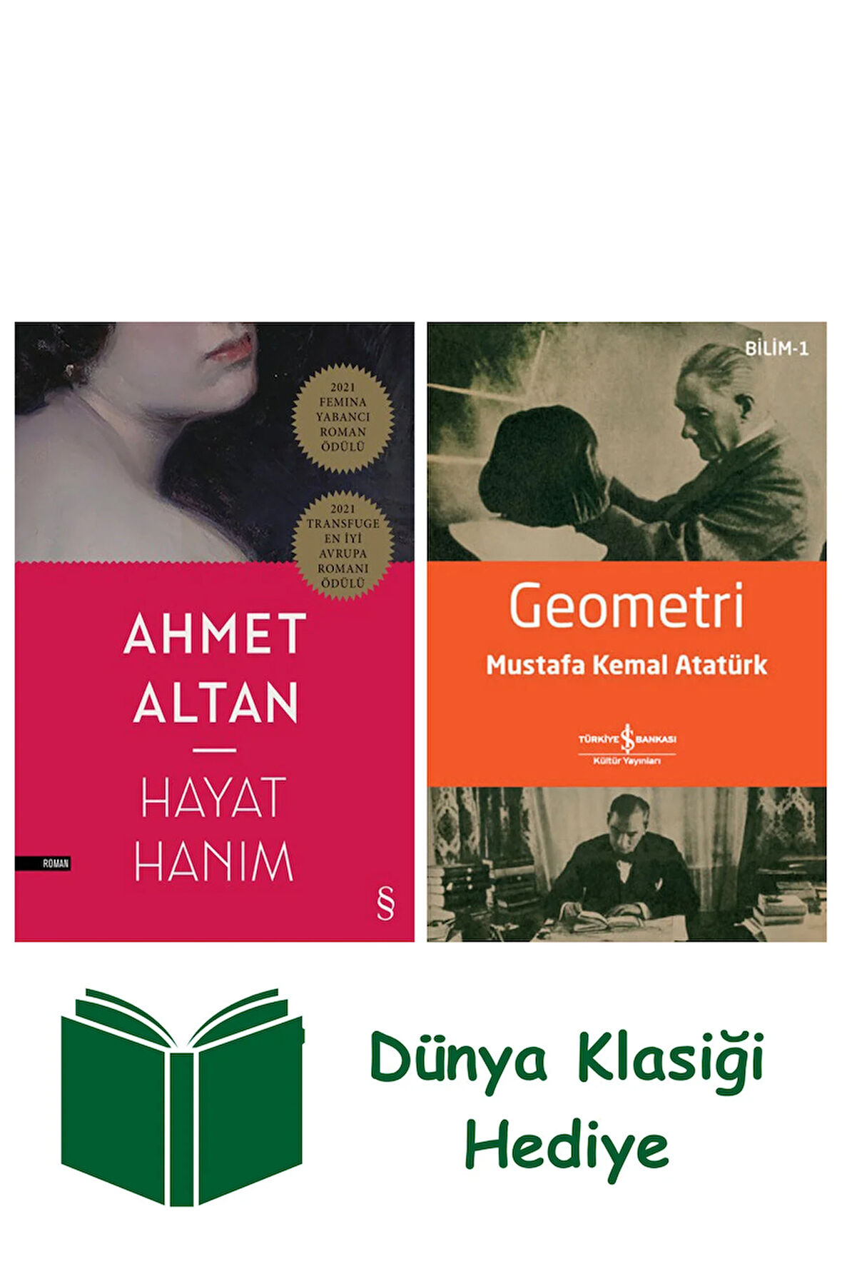 Hayat Hanım + Geometri + Dünya Klasiği Hediye