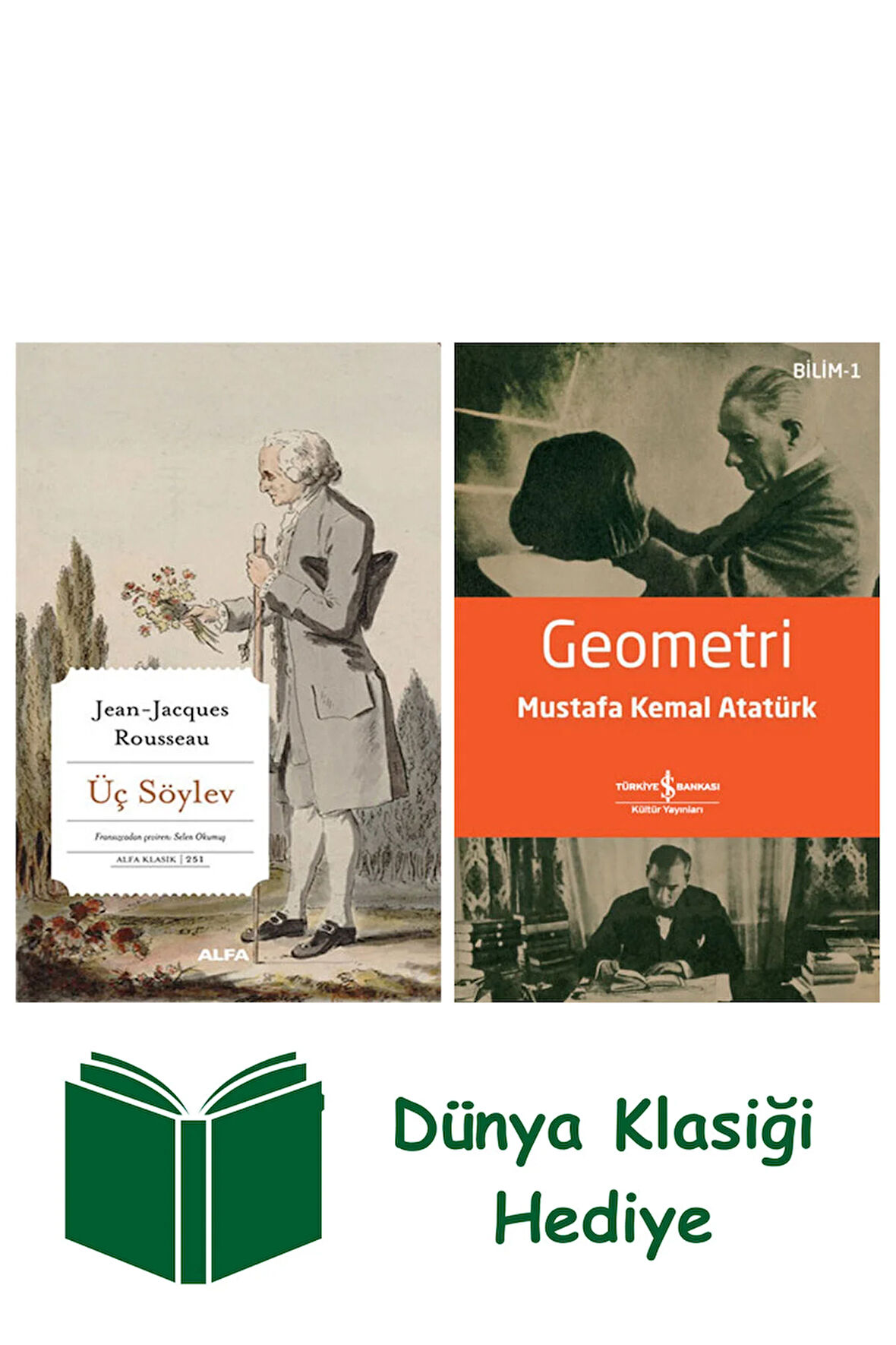 Üç Söylev + Geometri + Dünya Klasiği Hediye