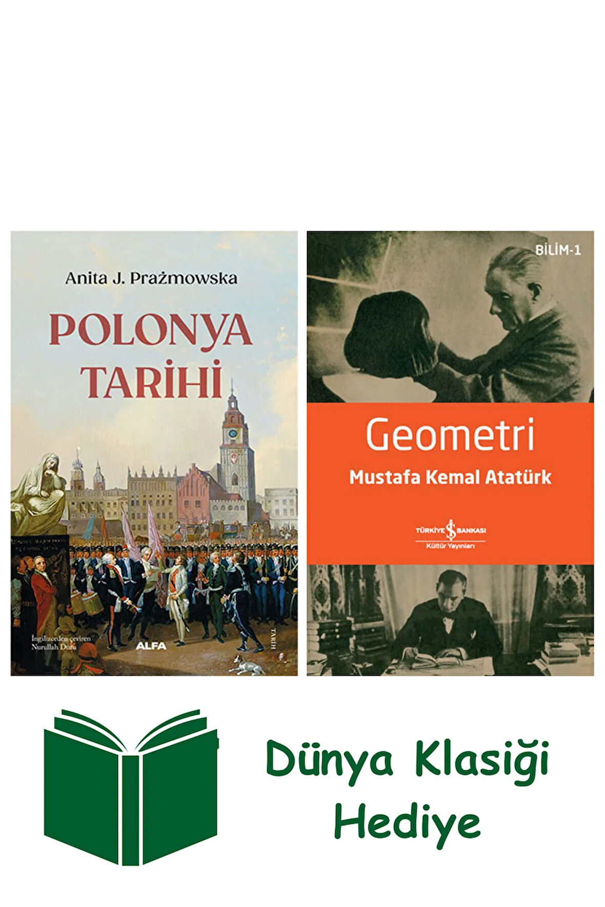 Polonya Tarihi + Geometri + Dünya Klasiği Hediye