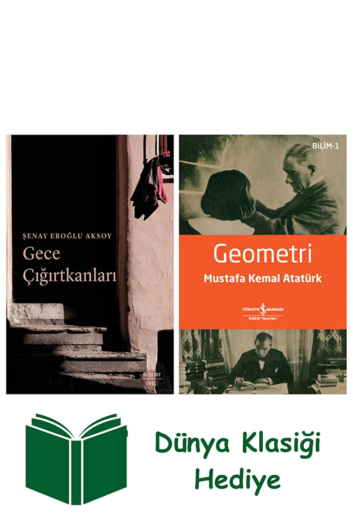 Gece Çığırtkanları + Geometri + Dünya Klasiği Hediye