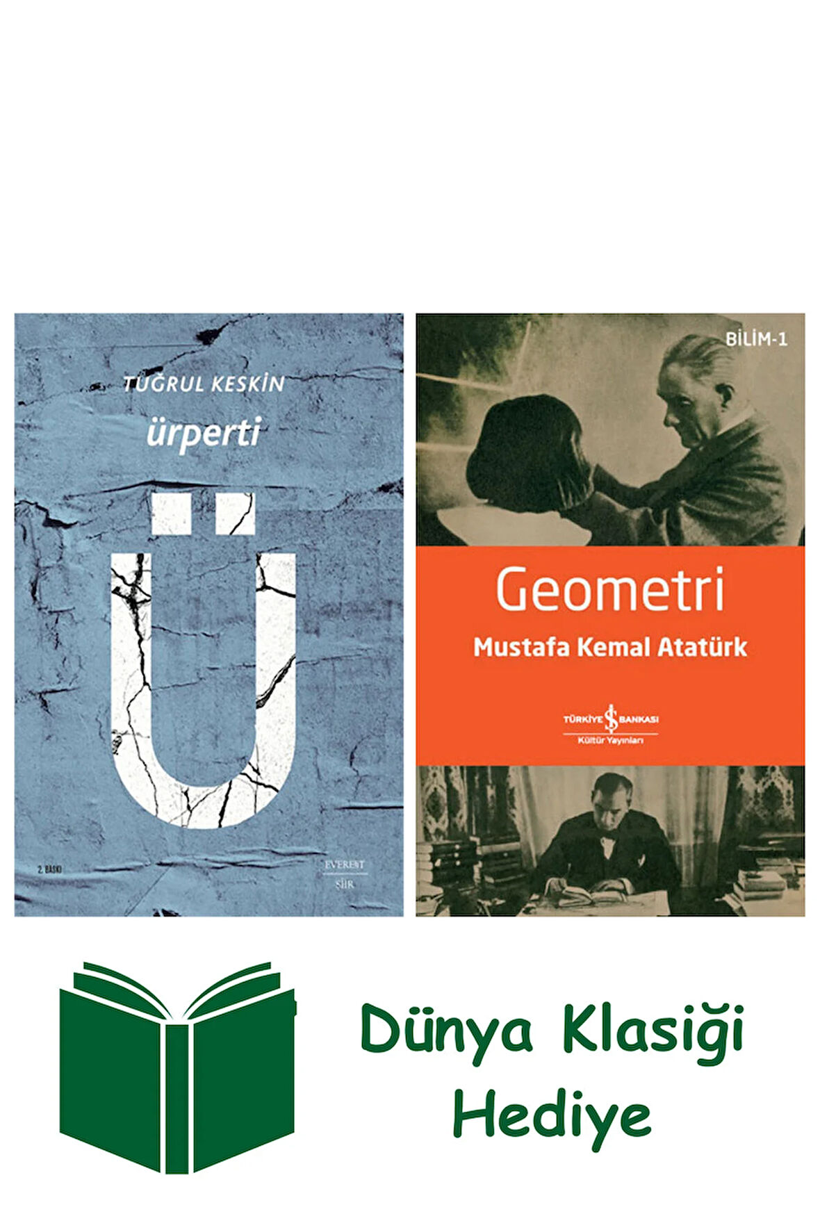 Ürperti + Geometri + Dünya Klasiği Hediye